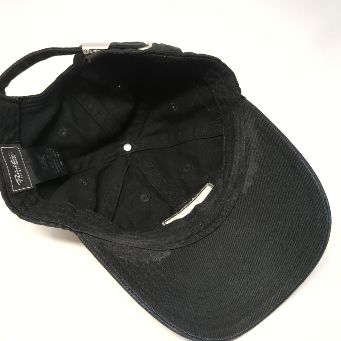 Primitive Skateboarding Slideback Hat Black OS Adjustable Embroidered 6 Panel