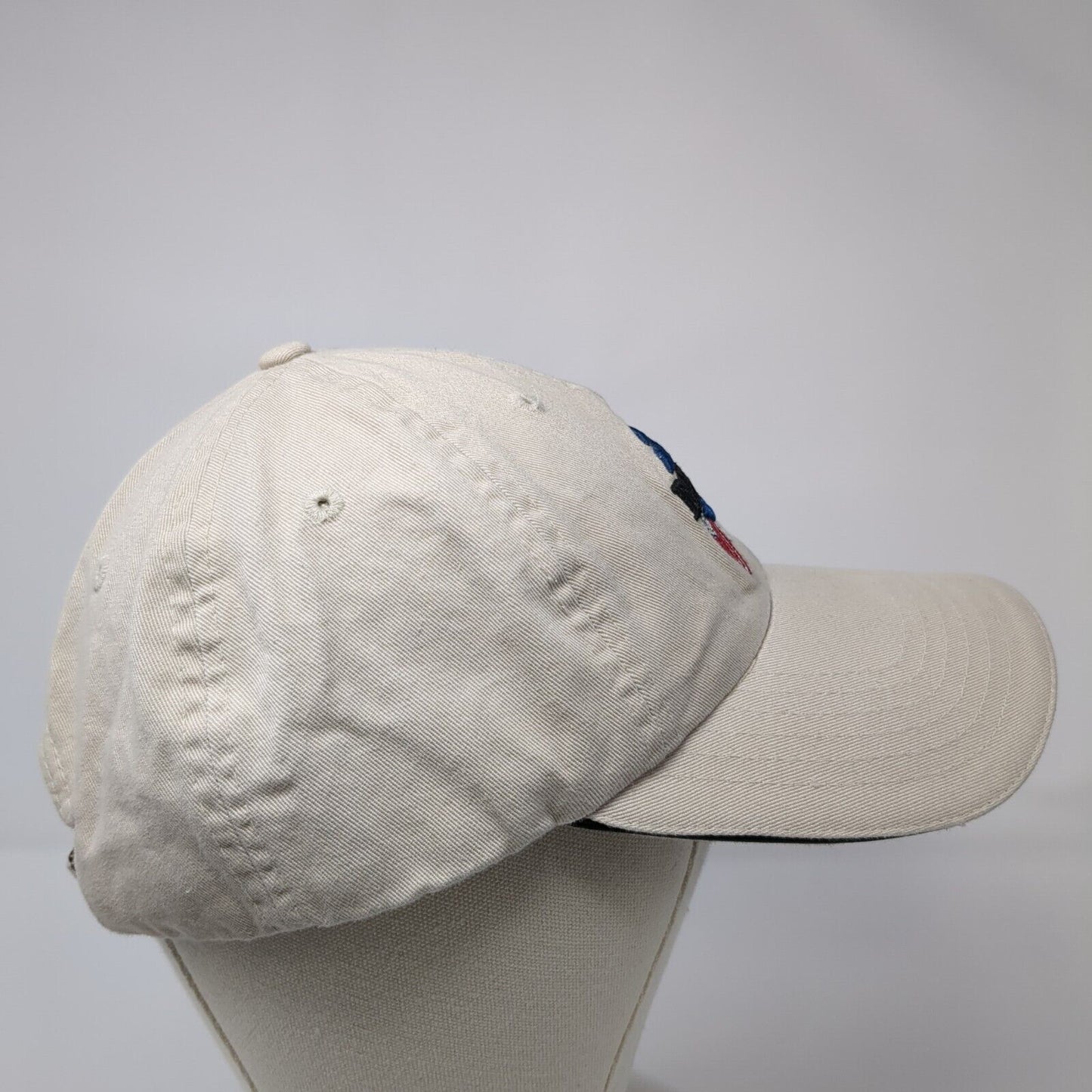 Fairbanks 175 1830-2005 Slideback Hat Tan One Size Adjustable Embroidered Cotton