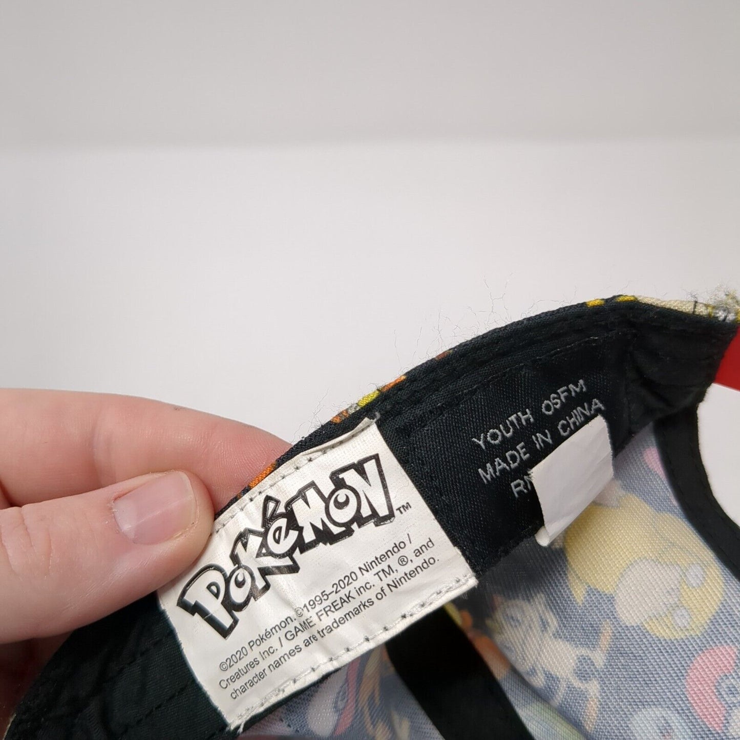 Pikachu Pokemon Characters Snapback Hat Multi Youth One Size Adjustable