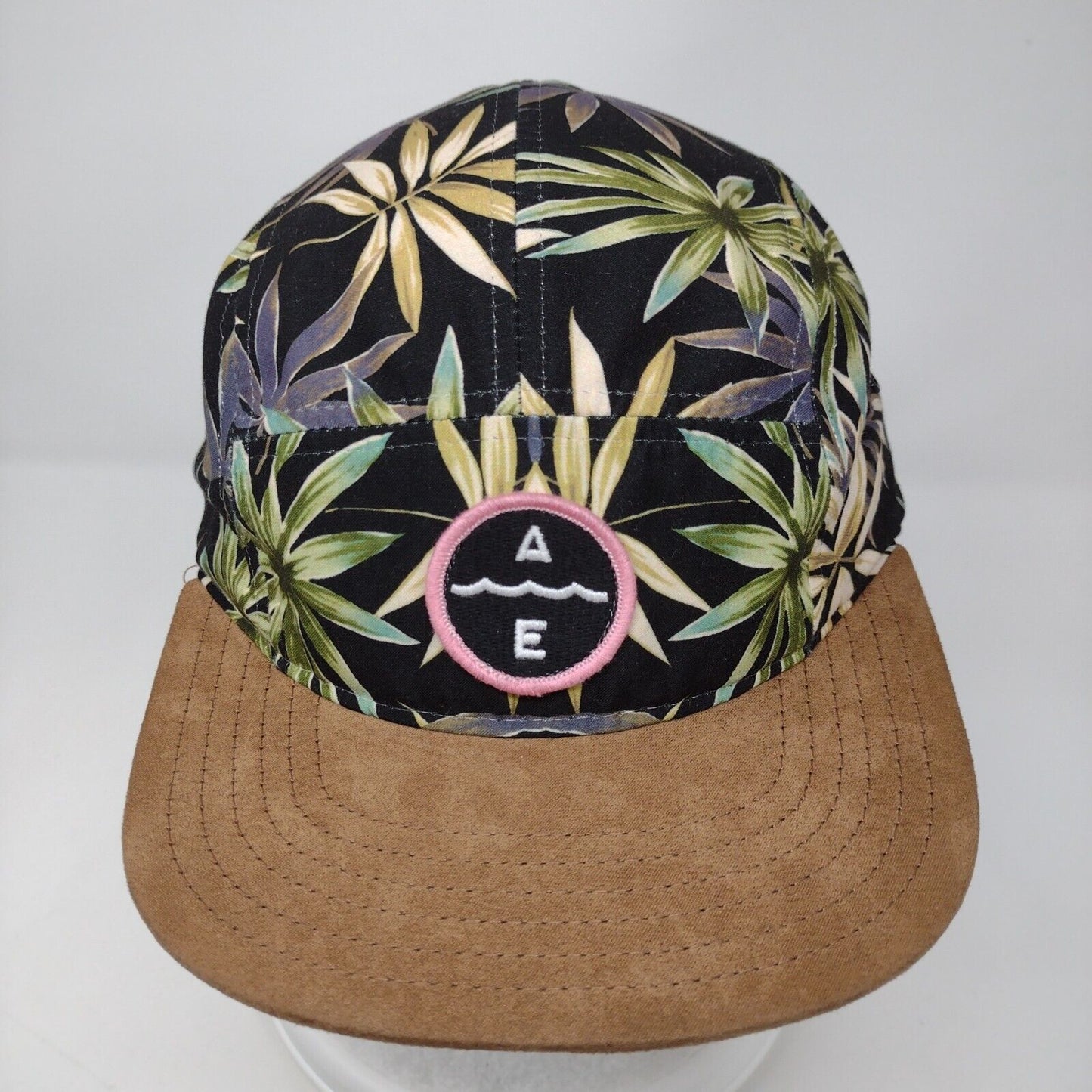 American Eagle Outfitters Strapback 5 Panel Hat Multi OSFA Tropical