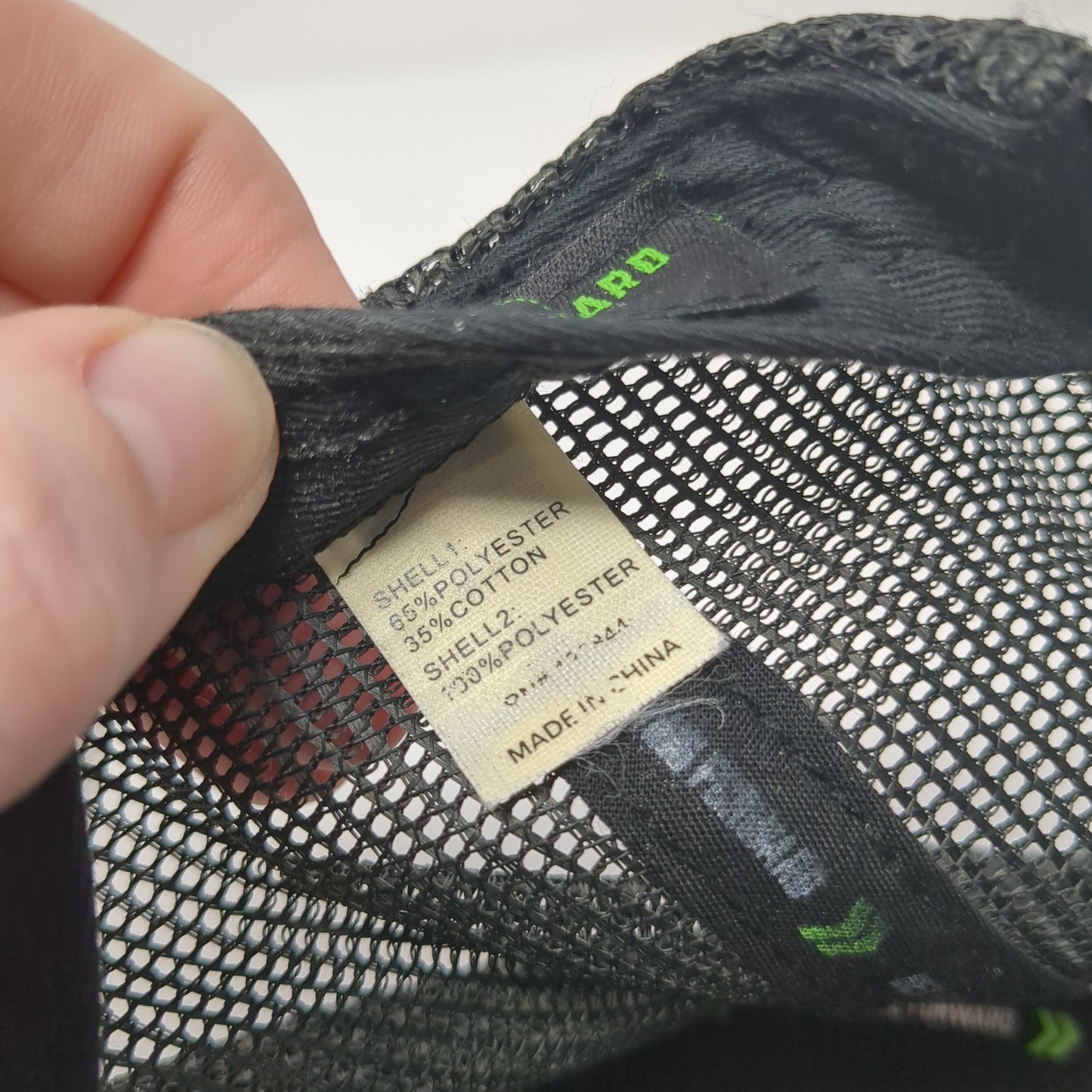 Get Moving Forward Trucker Hat Black One Size Embroidered Logo Mesh Back