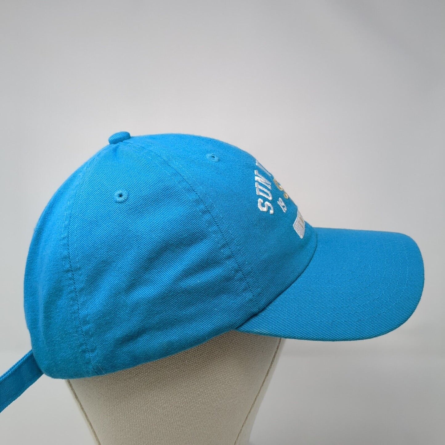 Sun Valley Idaho 1936 Slideback Hat Blue One Size Embroidered Out West