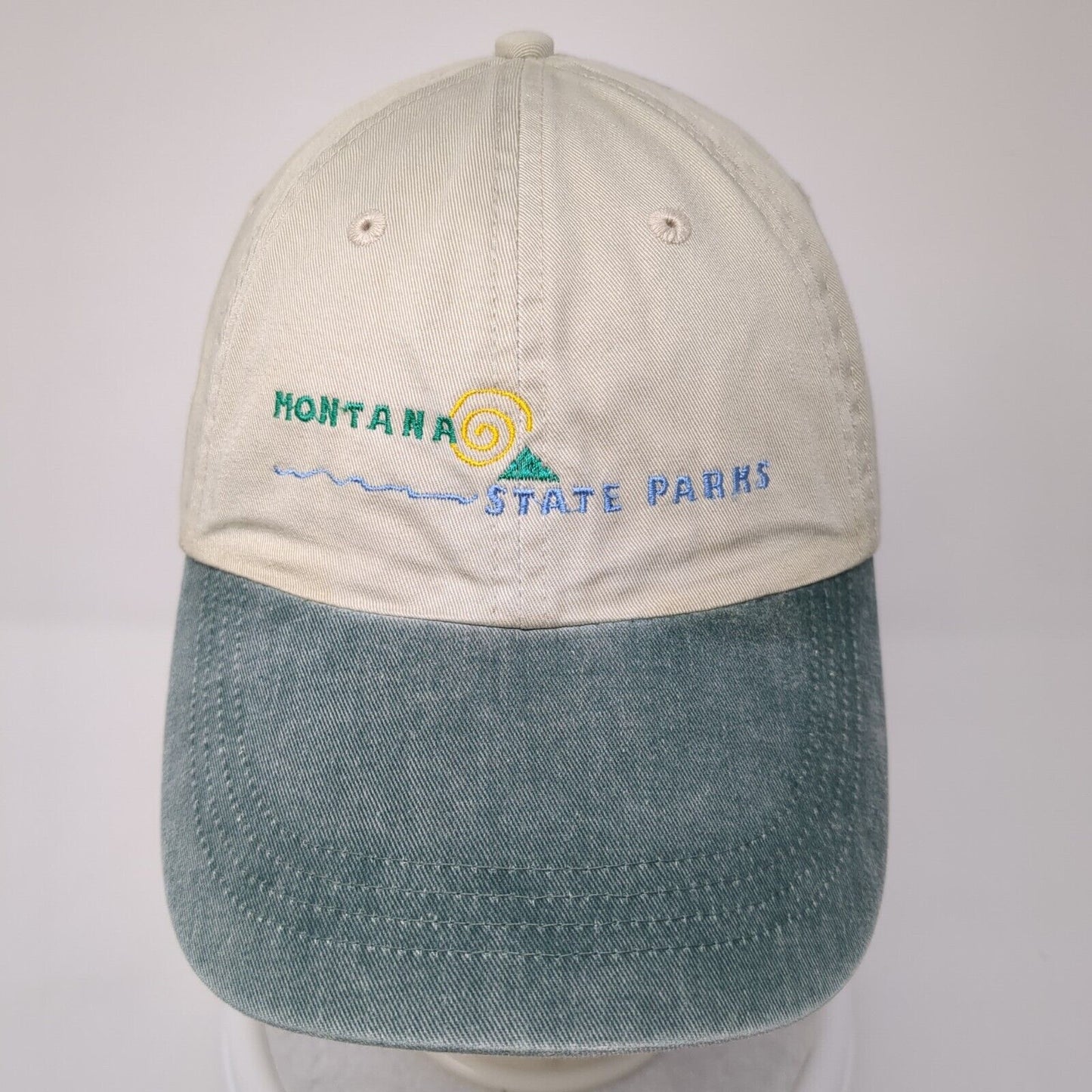 Montana State Parks Slideback Hat Multicolor OS Adjustable Embroidered Anvil