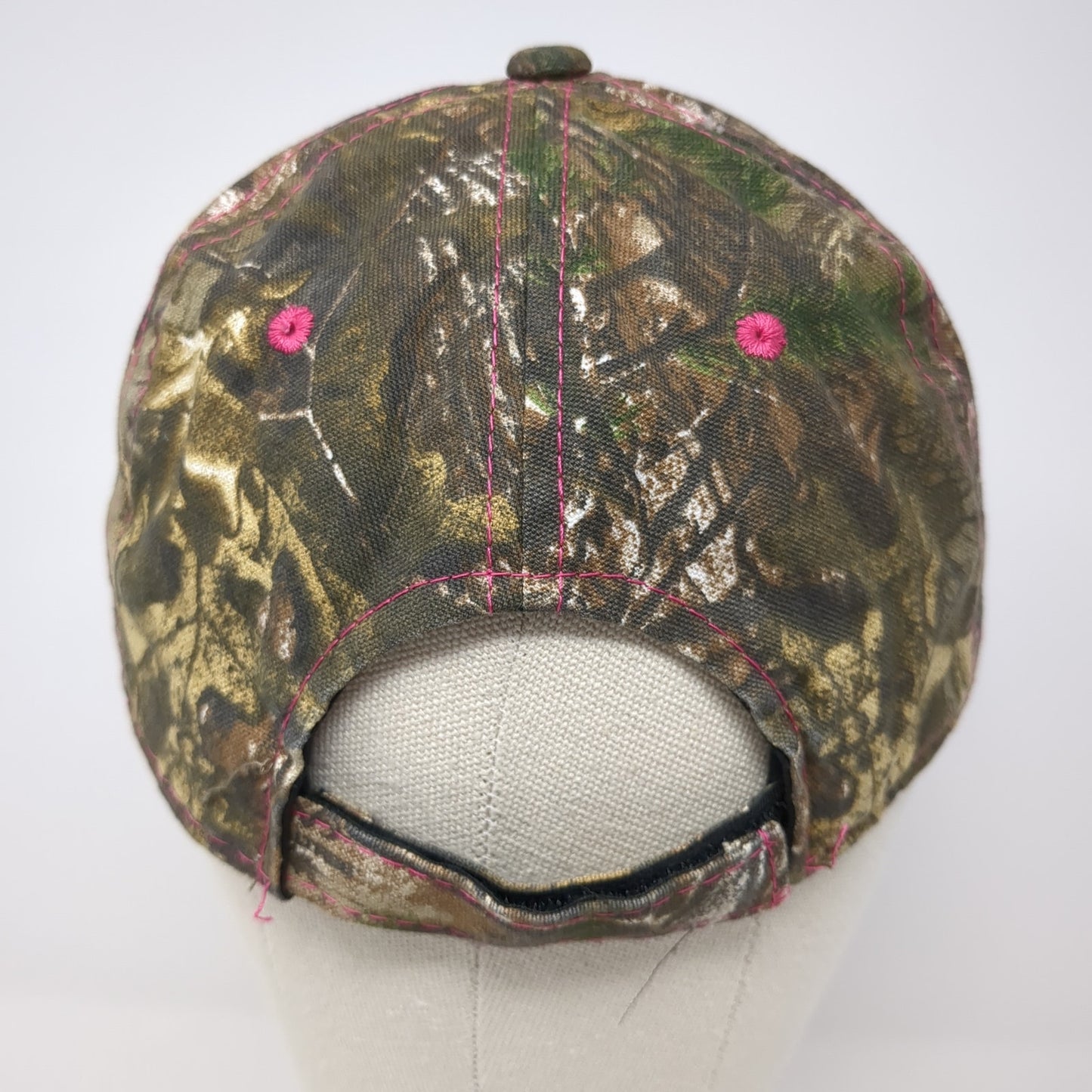 Signatures Strapback Hat Multi One Size Adjustable Camo Hunting Blank