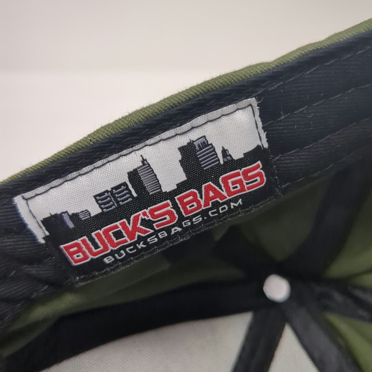 Buck's Bags Baseball Cap Green OSFM Boise Valley Fly Fishers Catch Release Hat