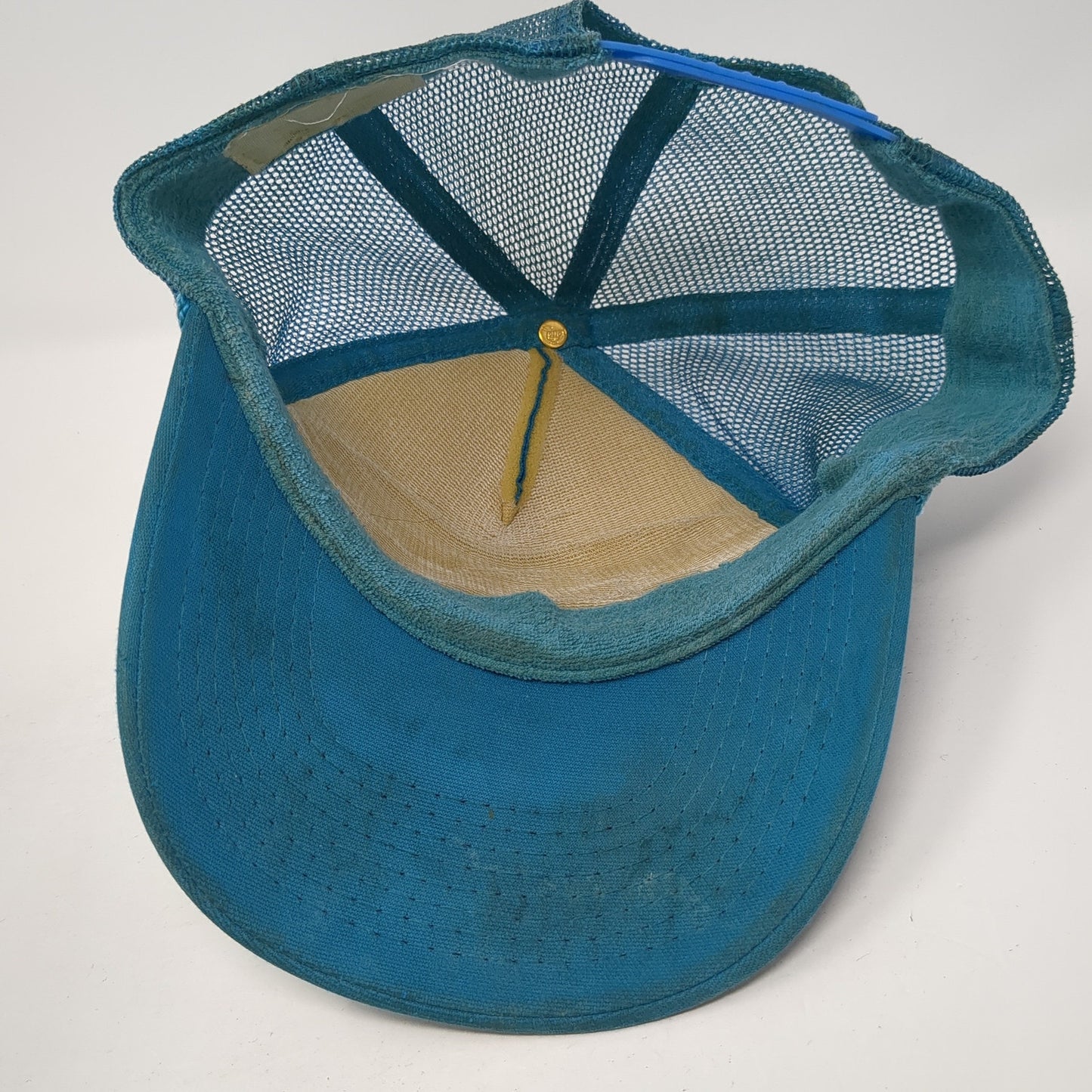 Be Ocean Minded Snapback Rope Trucker Hat Blue One Size Mesh Back Otto