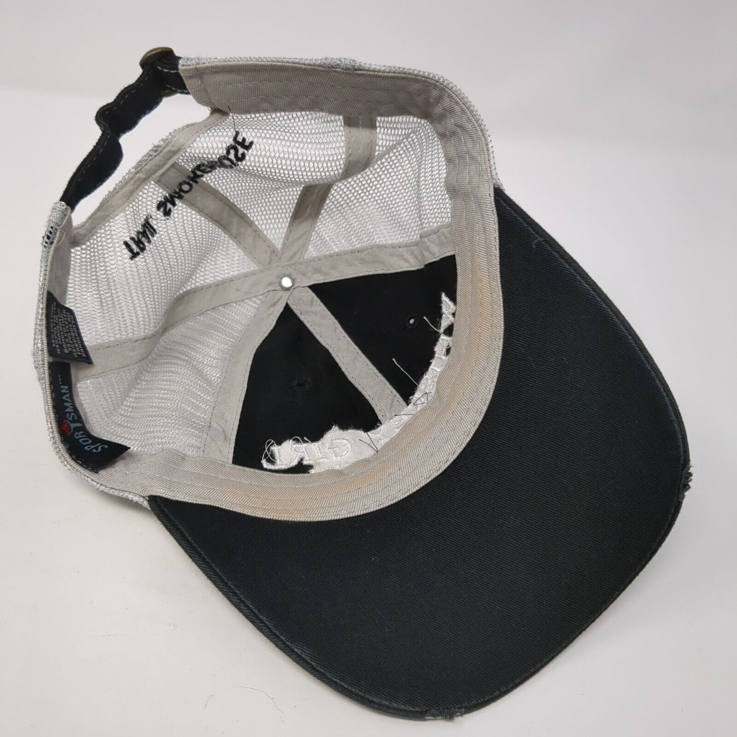 Whiskey Girl Trail Smokehouse Slideback Trucker Hat Black OS Mesh Distressed