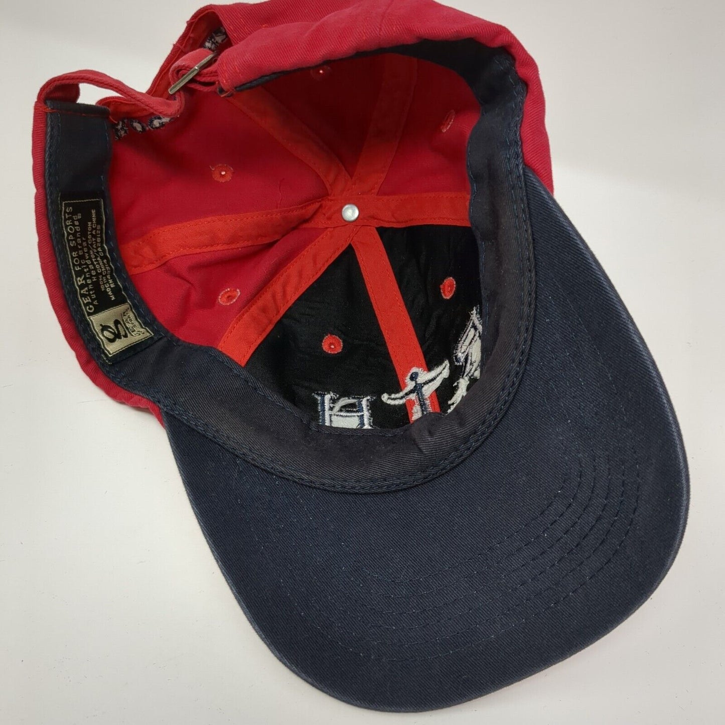 RH Anchor Est. 1886 Slideback Hat Red One Size Roche Harbor Embroidered