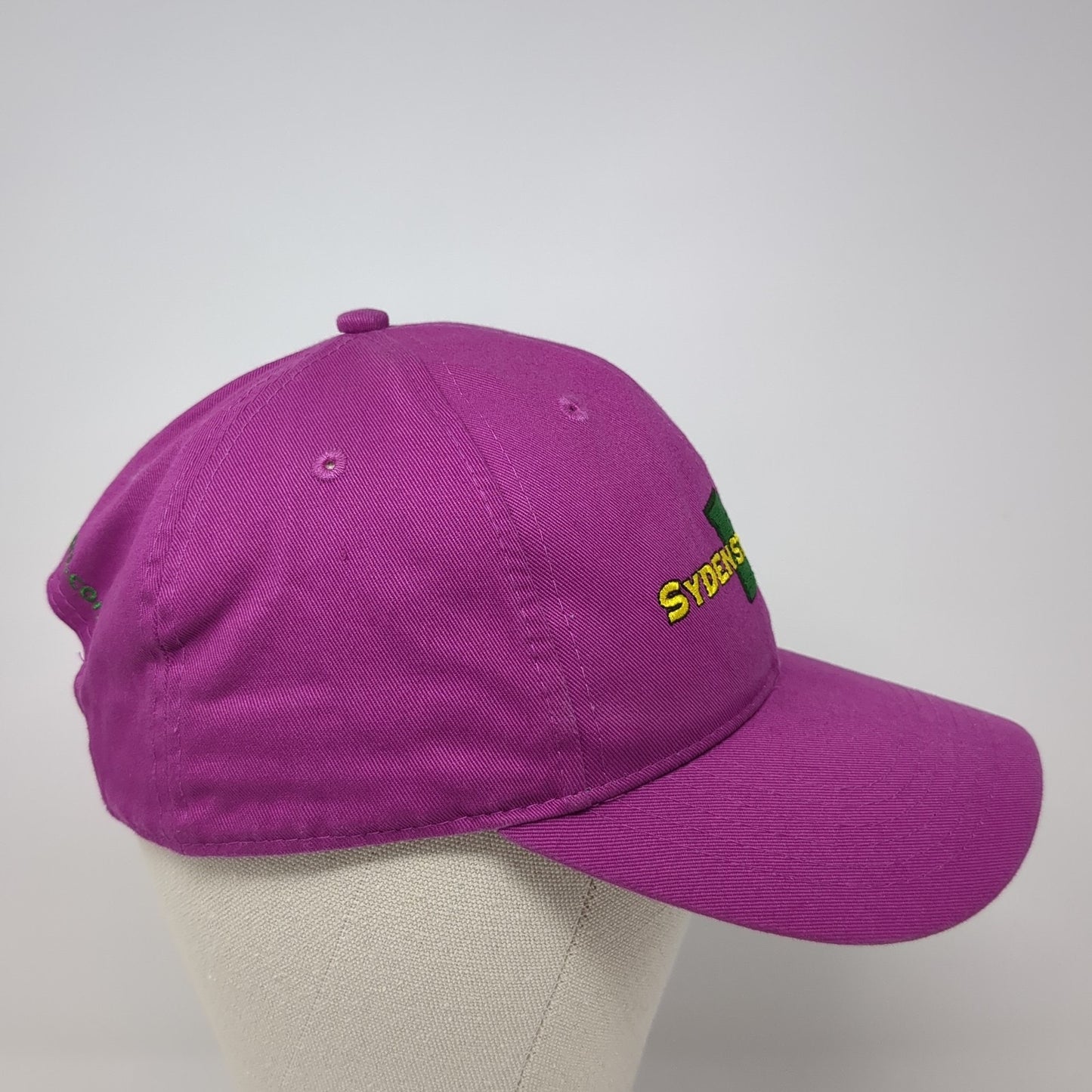 Sydenstricker Snapback Hat Pink One Size John Deere Embroidered Outdoor