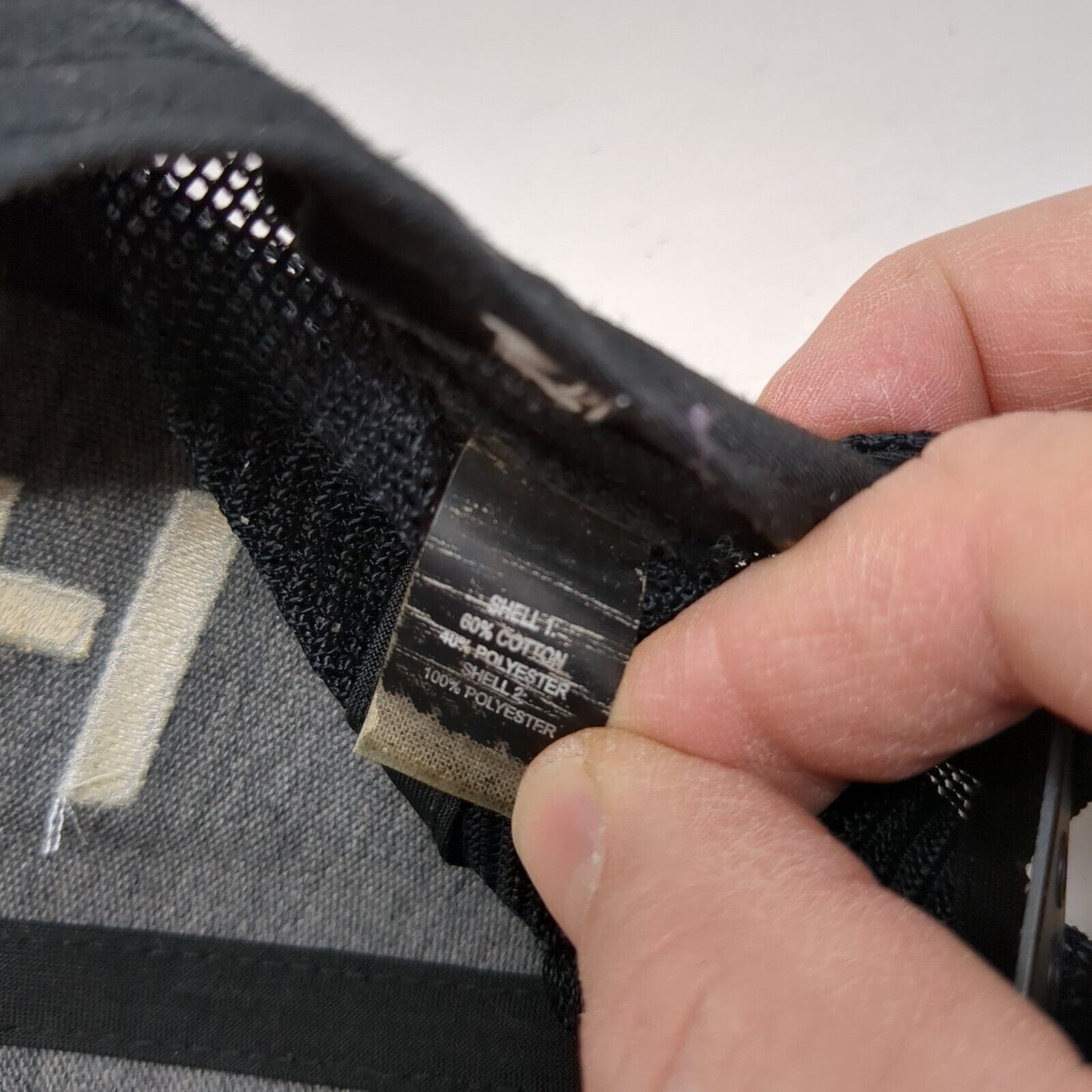 Richardson Snapback Trucker Hat Black OSFA Adjustable Embroidered Mesh Back