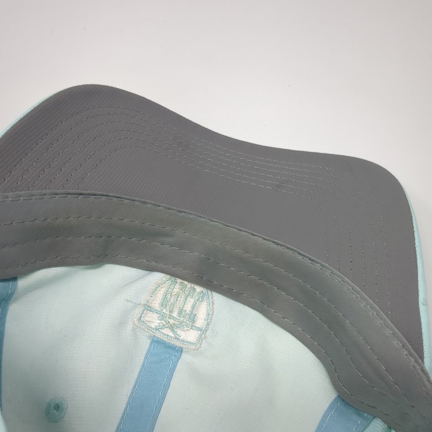 Imperial Strapback Hat Blue Small Adjustable Embroidered Logo 6 Panel