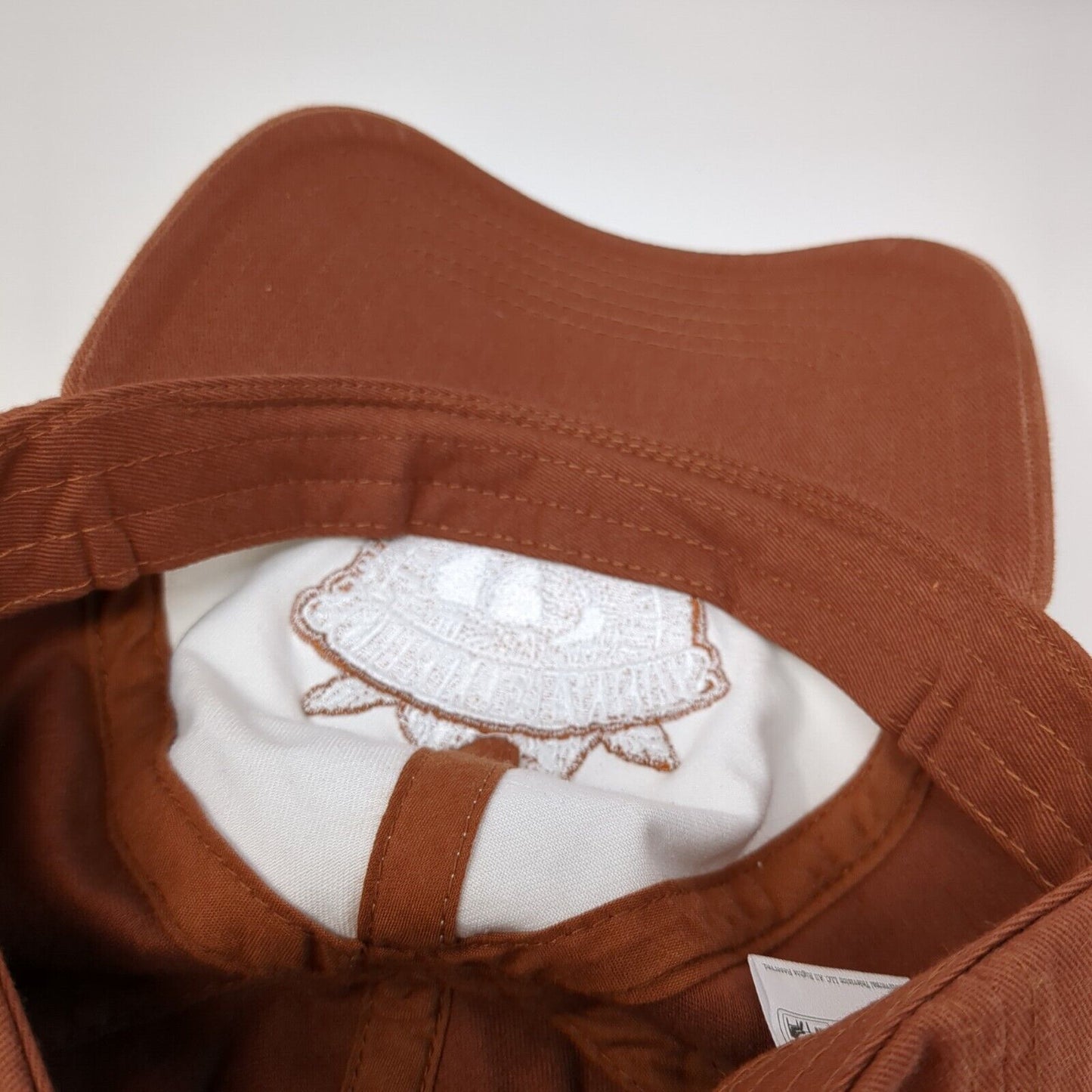 Schrute Farms The Office Slideback Hat Brown OSFA Embroidered Panel