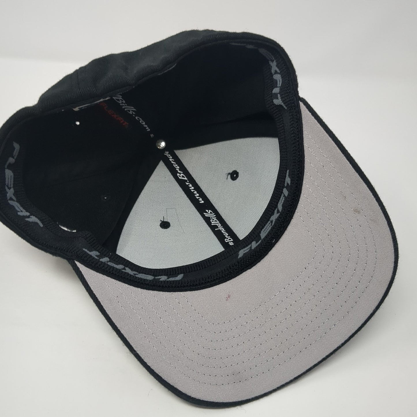 Idaho Milk Products Fitted Hat Black Medium Flexfit Branded Bills