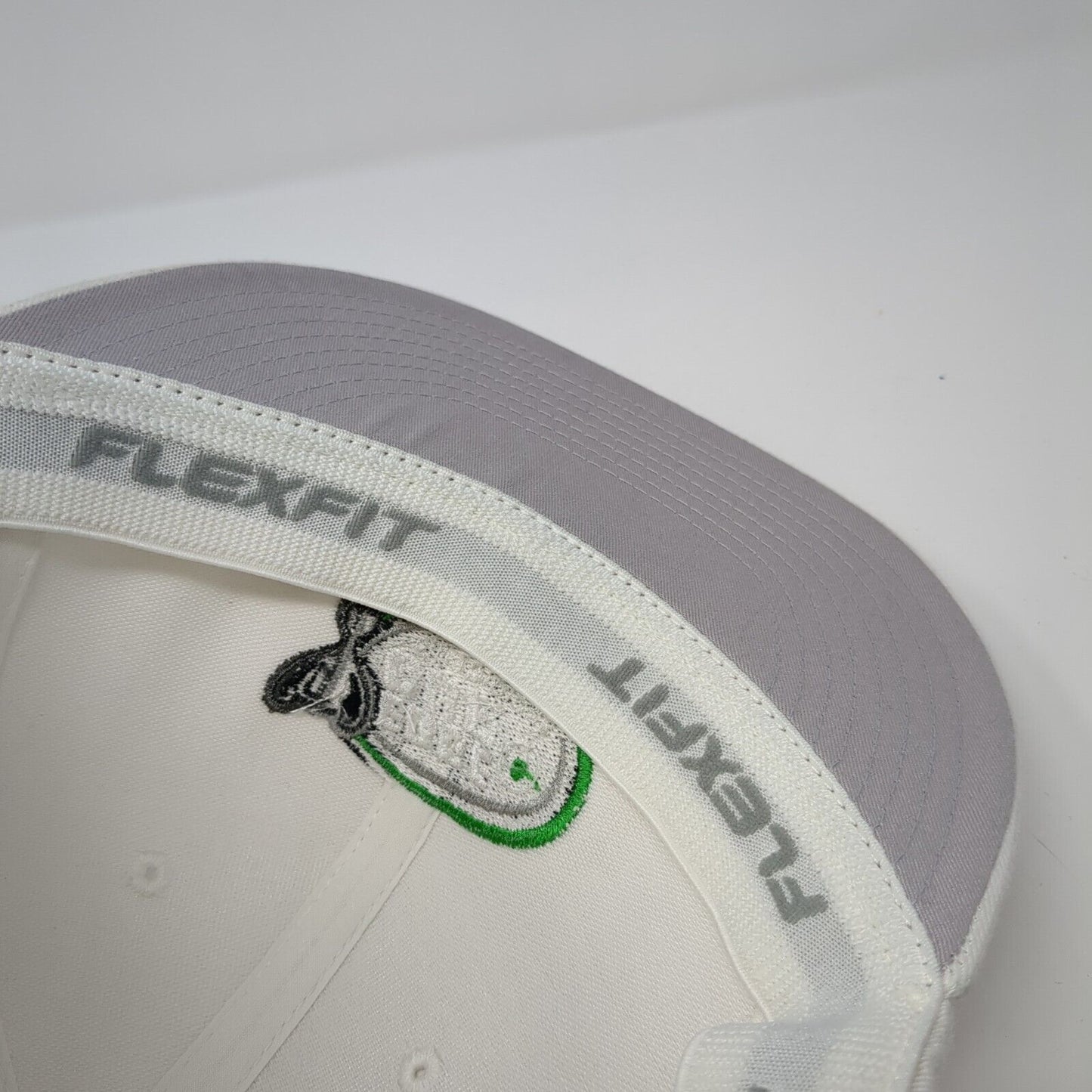 Edge Cup Champions 2021 Fitted Hat White L-XL Stretch Flexfit Flat Bill