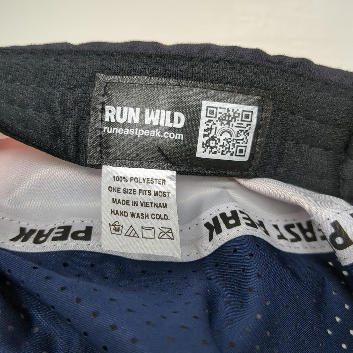 Arc'teryx 5 Panel Blue One Size Hat Tamalpa Headlands 50K Trail Race Reflective
