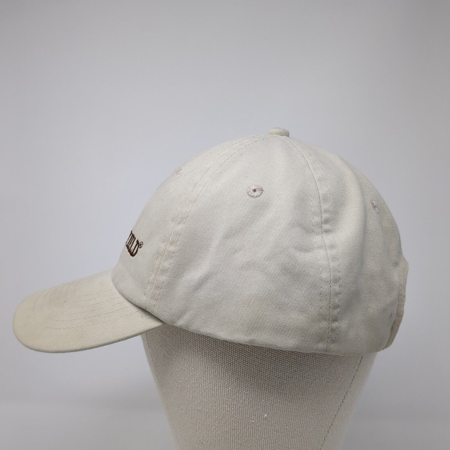 Chesterfield Slideback Hat Tan One Size Adjustable Embroidered KC Caps