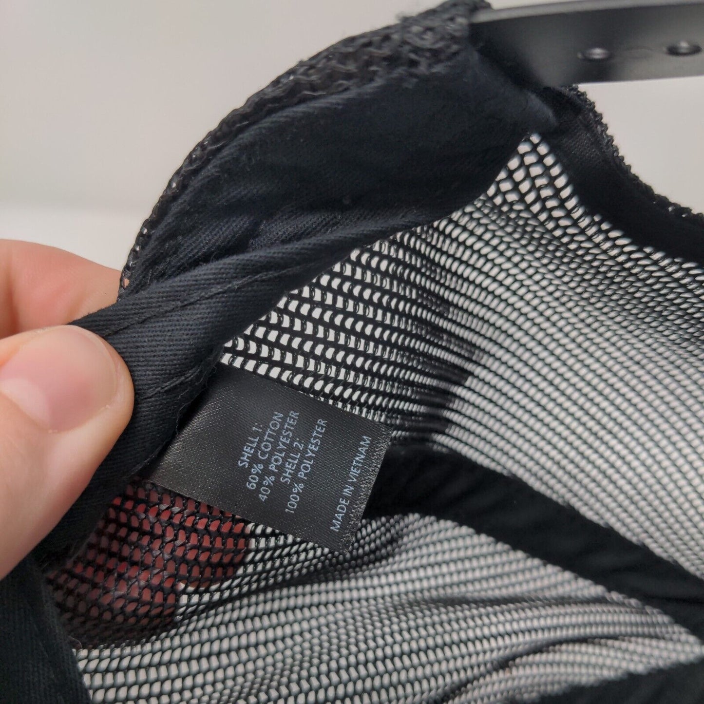 Summer Lawns Snapback Mesh Back Trucker Hat Black OSFA Richardson