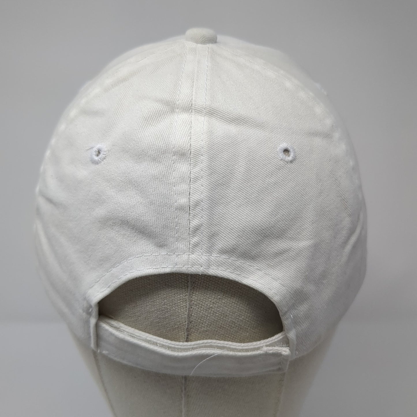 Michelob Ultra Strapback Baseball Cap White One Size Adjustable Embroidered