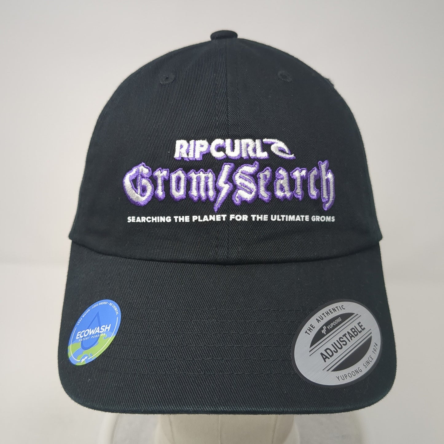 Rip Curl GromSearch Slideback Hat Black One Size Adjustable Yupoong