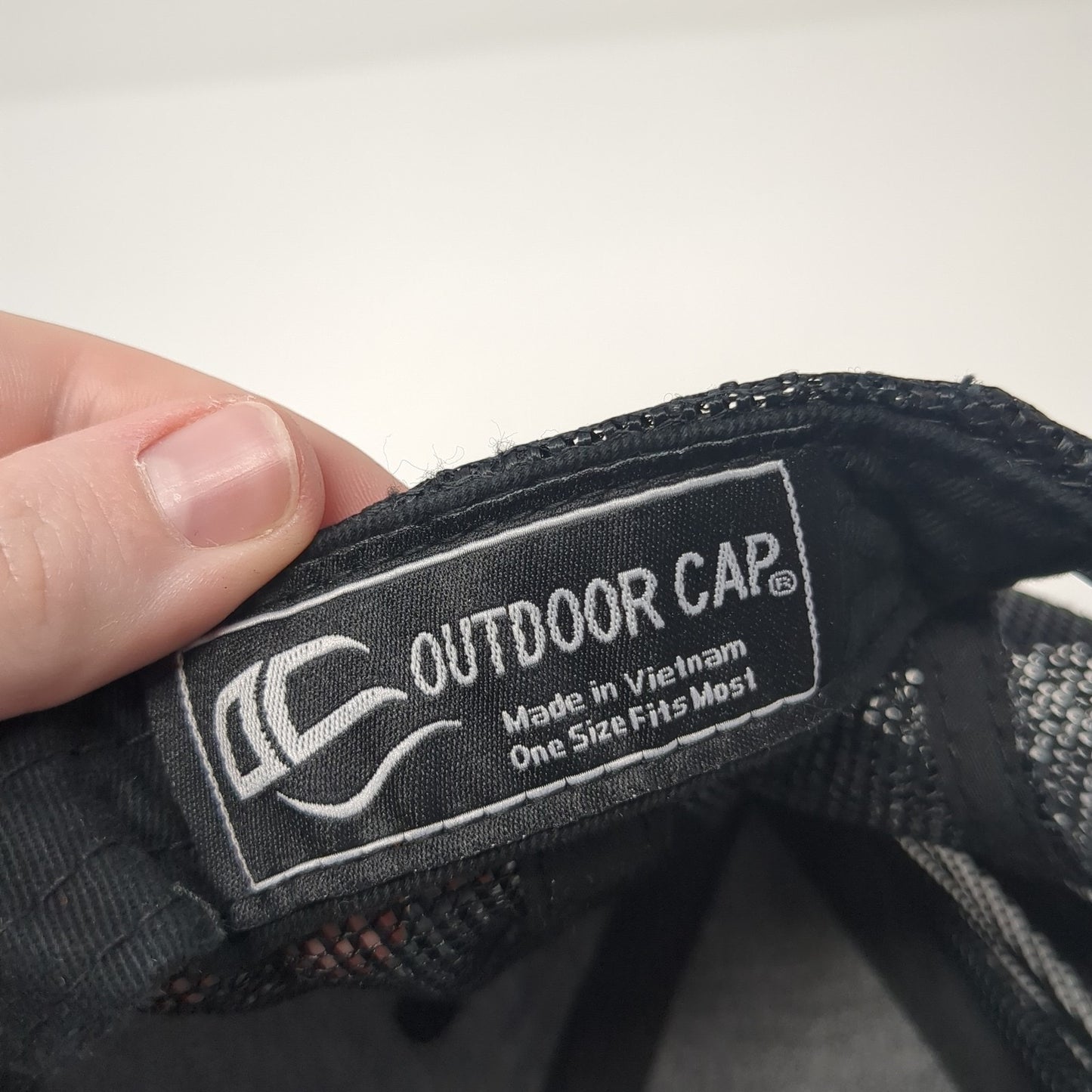 Sunglo Snapback Trucker Hat Black One Size D&B Supply Outdoor Cap