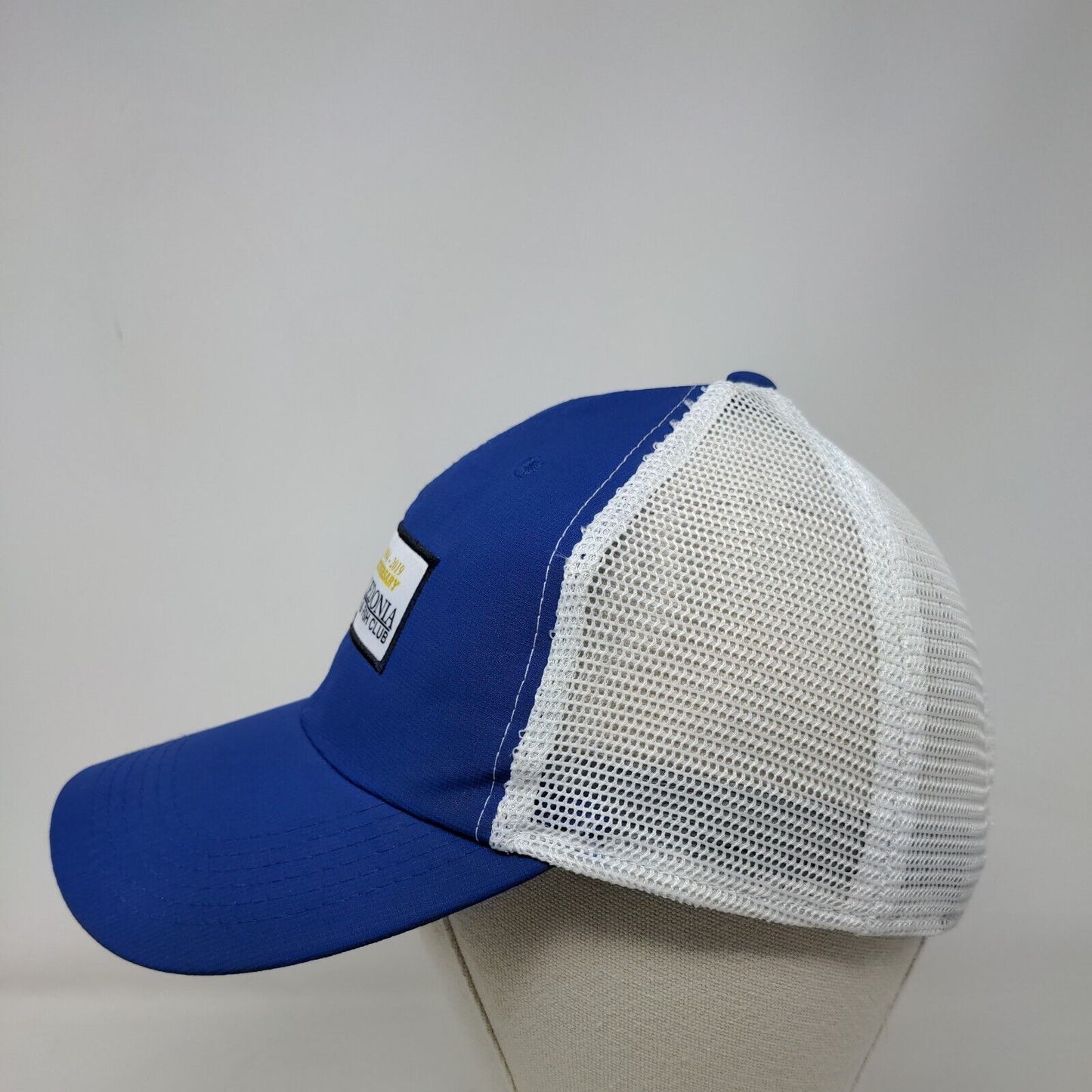 Caledonia Golf & Fish Club Mesh Back Trucker Hat Blue OSFA Imperial