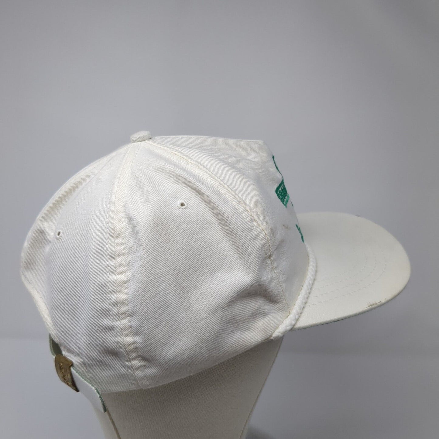 Granite City Steel 1878 Slideback Rope Hat White One Size Adjustable