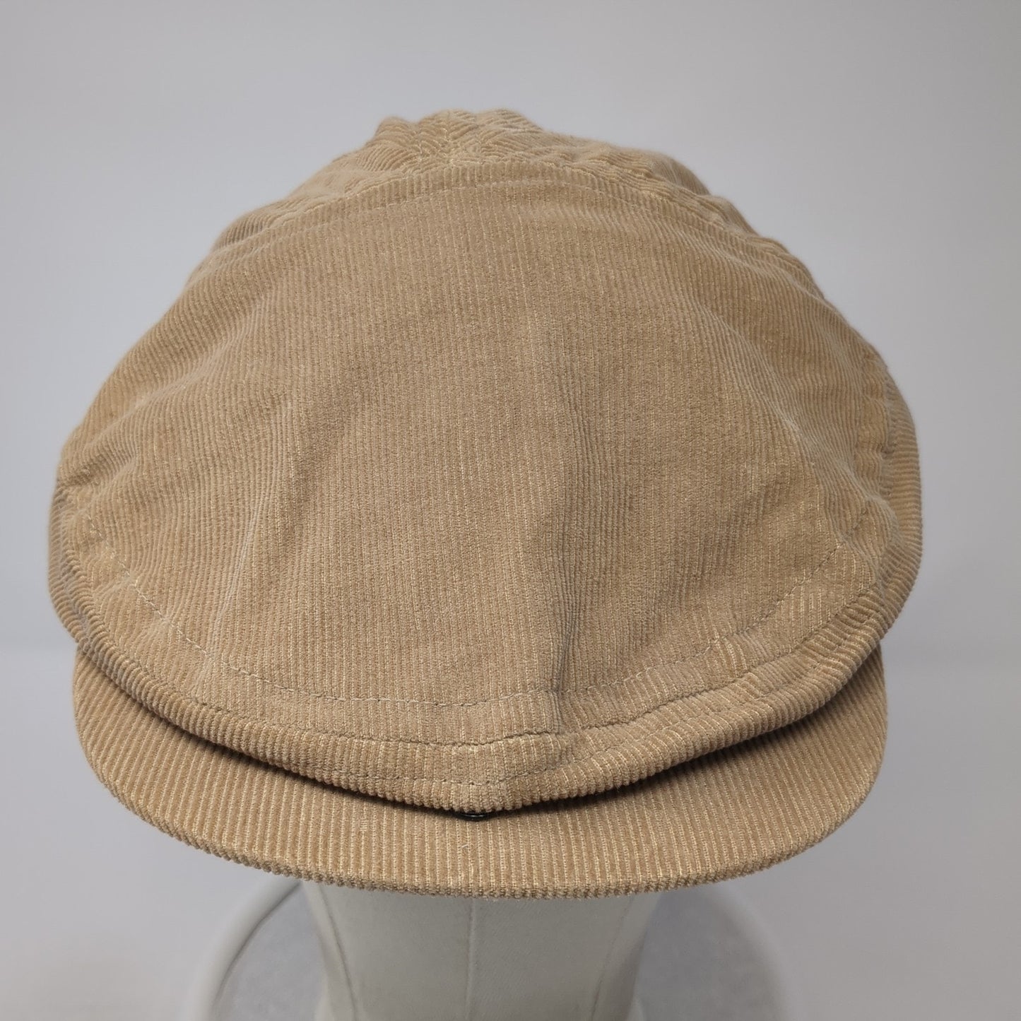 Hempy's Strapback Newsboy Cap Brown One Size Adjustable Lightweight Blank