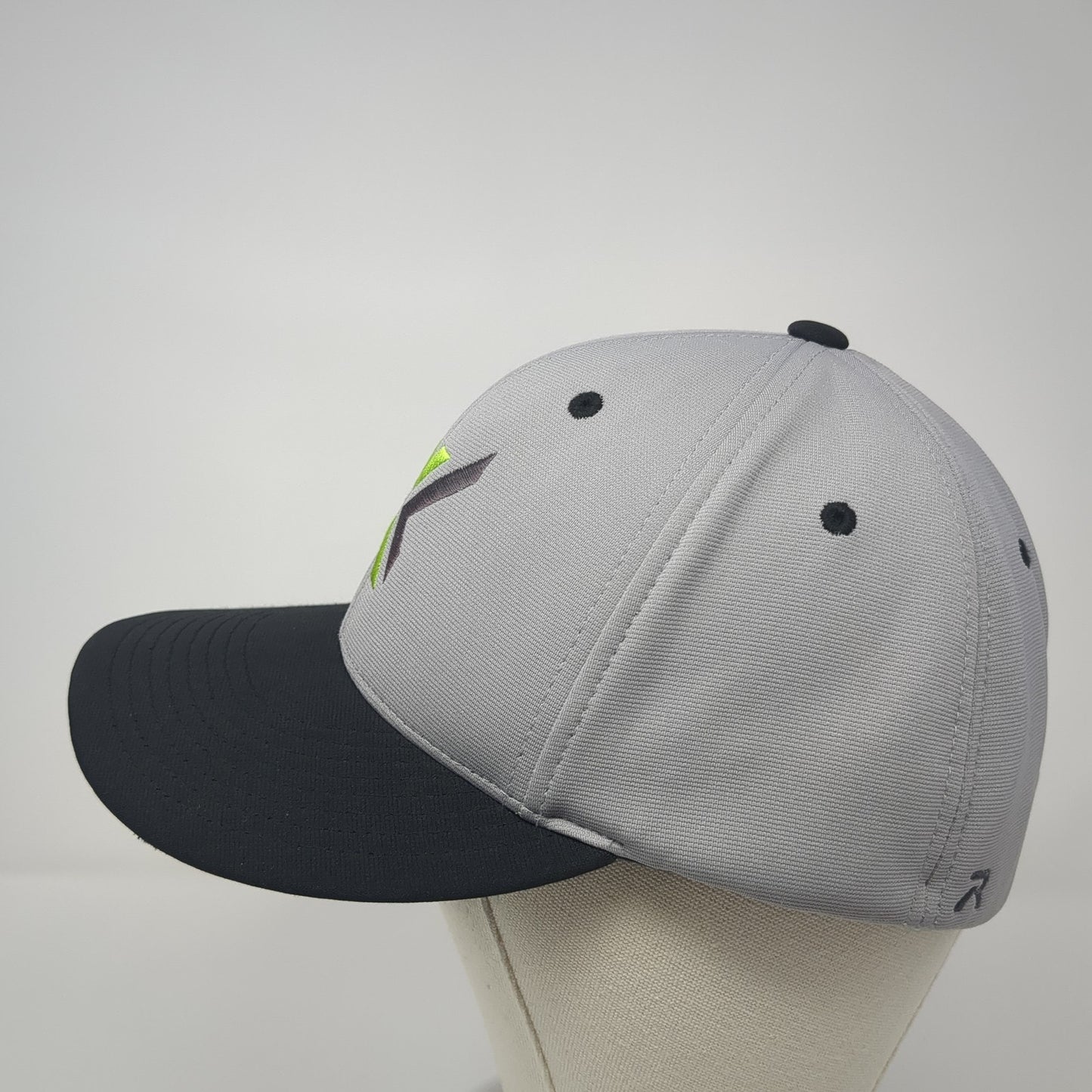 Taylor #3 Fitted Baseball Cap Gray One Size Lightweight Pulse Richardson