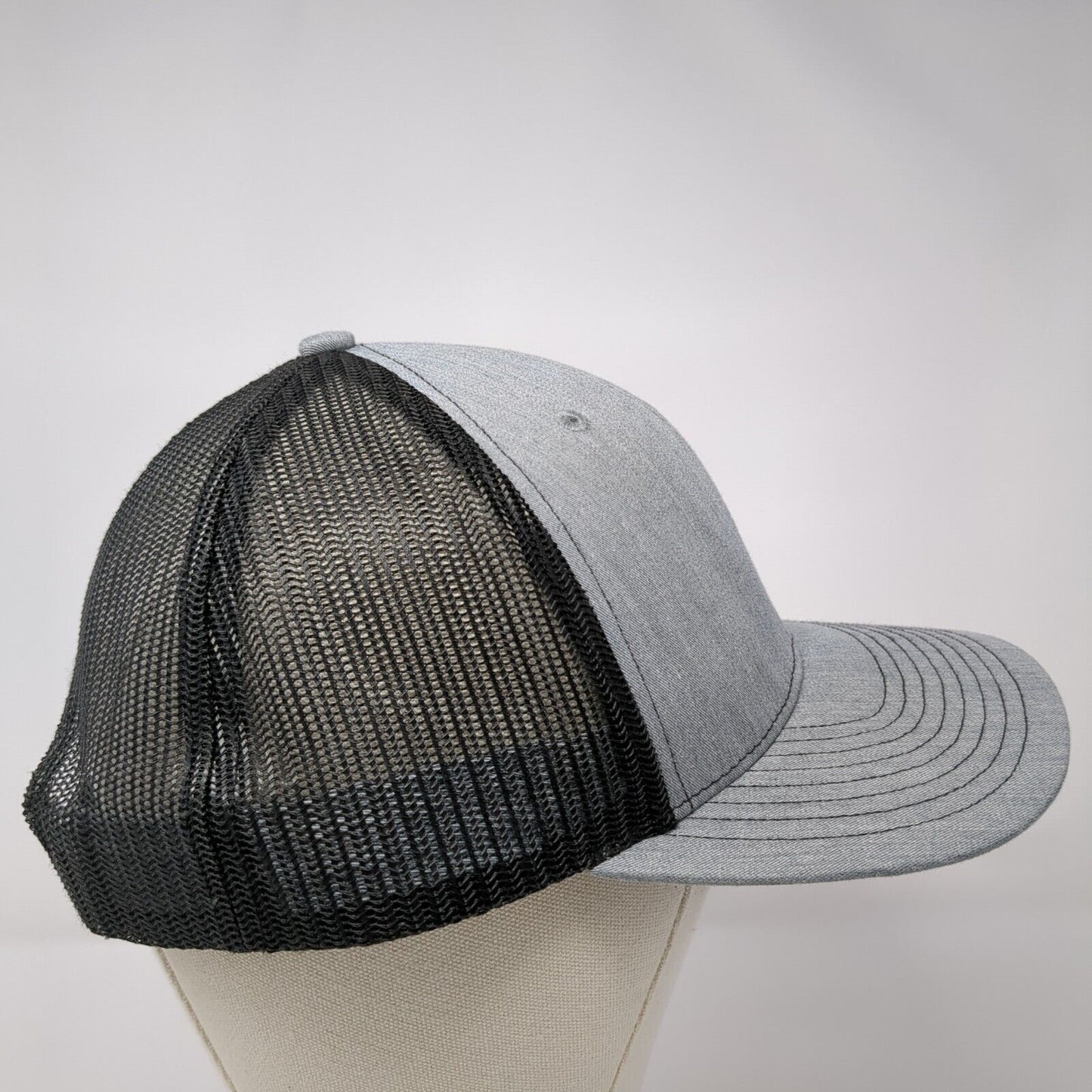 Ark & Co Home Snapback Trucker Hat Gray OS Adjustable Mesh Back Richardson