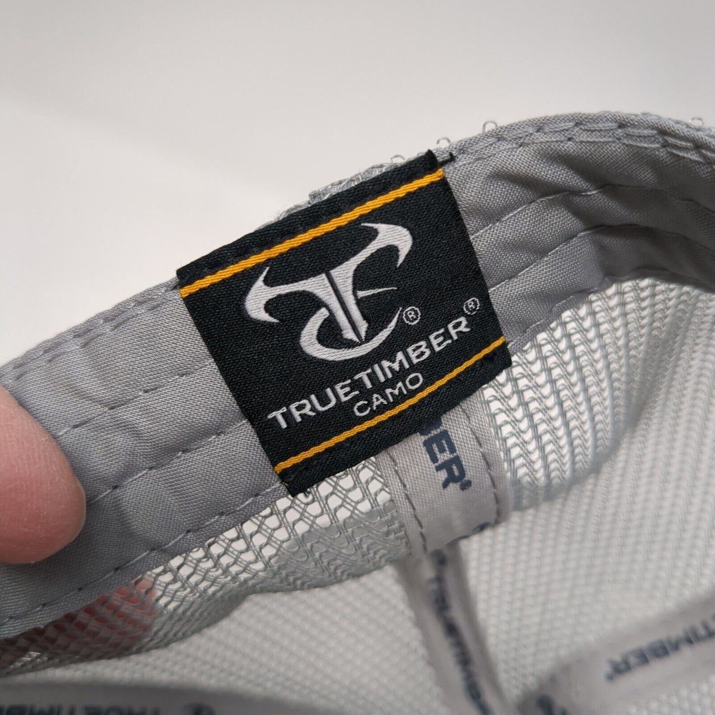 Truetimber Snapback Trucker Hat Multi One Size Mesh Back Camouflage