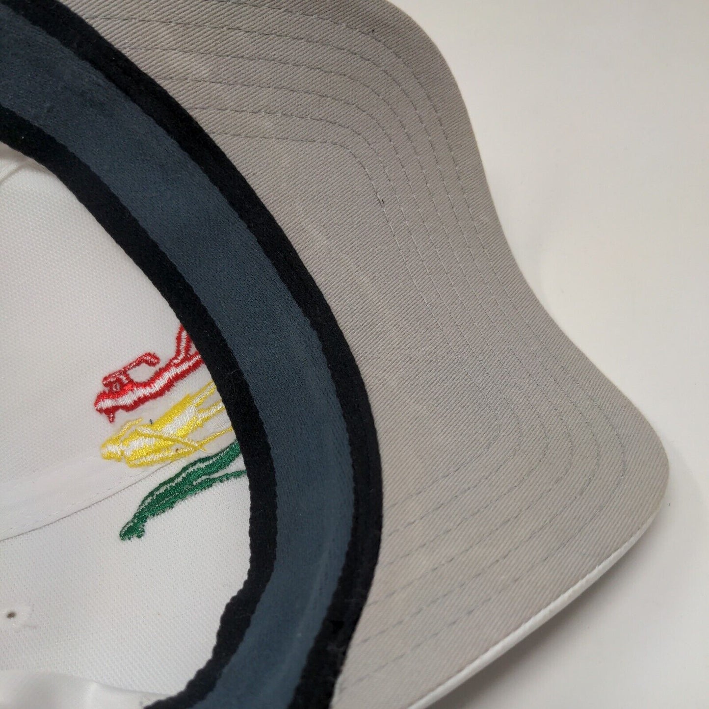 Golf Drive Chip & Putt Strapback Rope Hat White One Size Embroidered