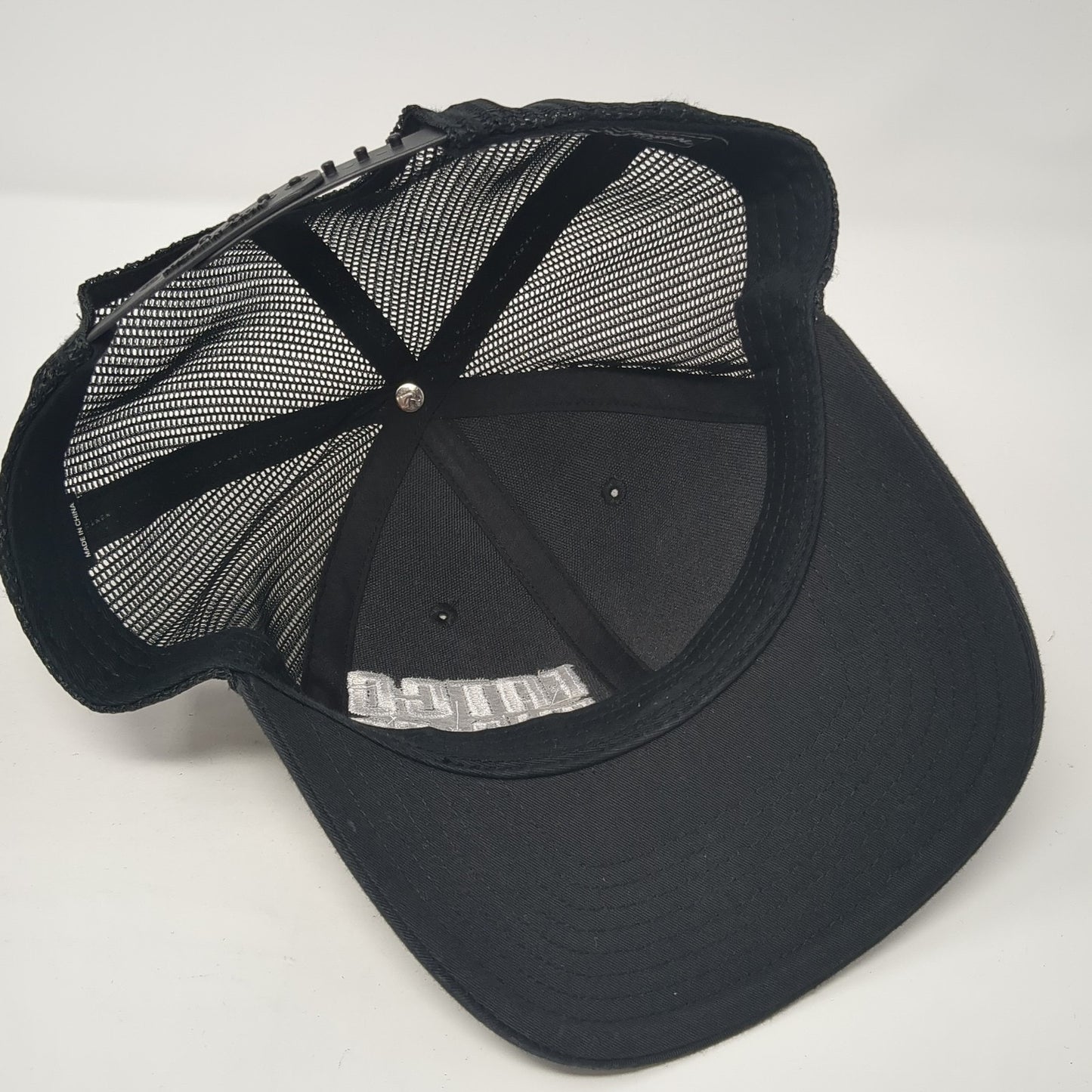 FATCO Cup 23 McCall Jug Snapback Trucker Hat Black One Size Mesh Back