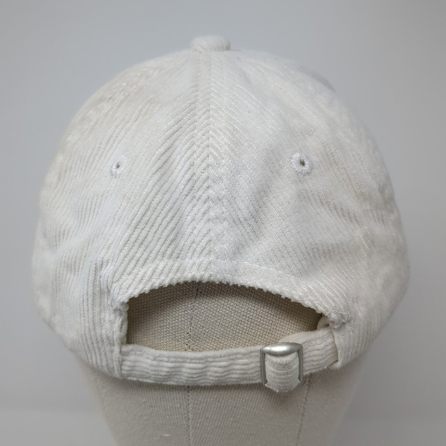 Malibu Slideback Baseball Cap Beige One Size Adjustable Rope Corduroy