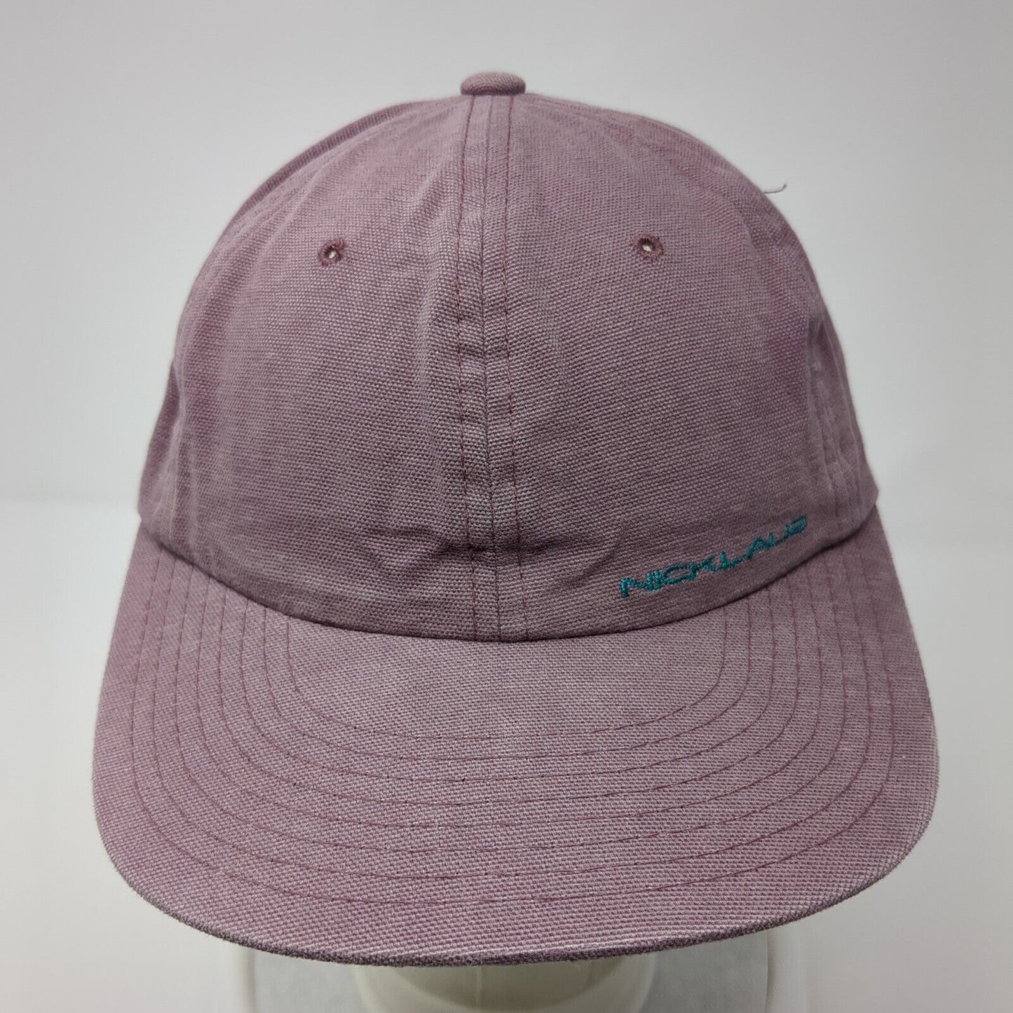 Nicklaus For Women Slideback Hat Red One Size Adjustable Embroidered 6 Panel