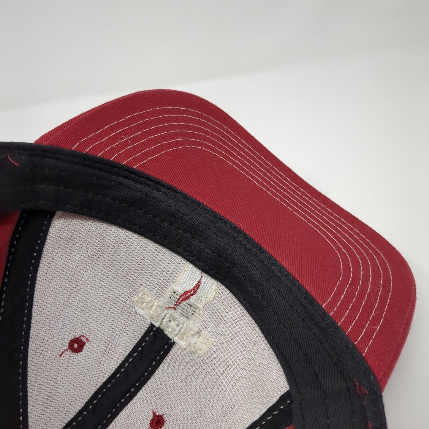 Beck's Snapback Hat Red One Size Adjustable 75 Years Of Difference