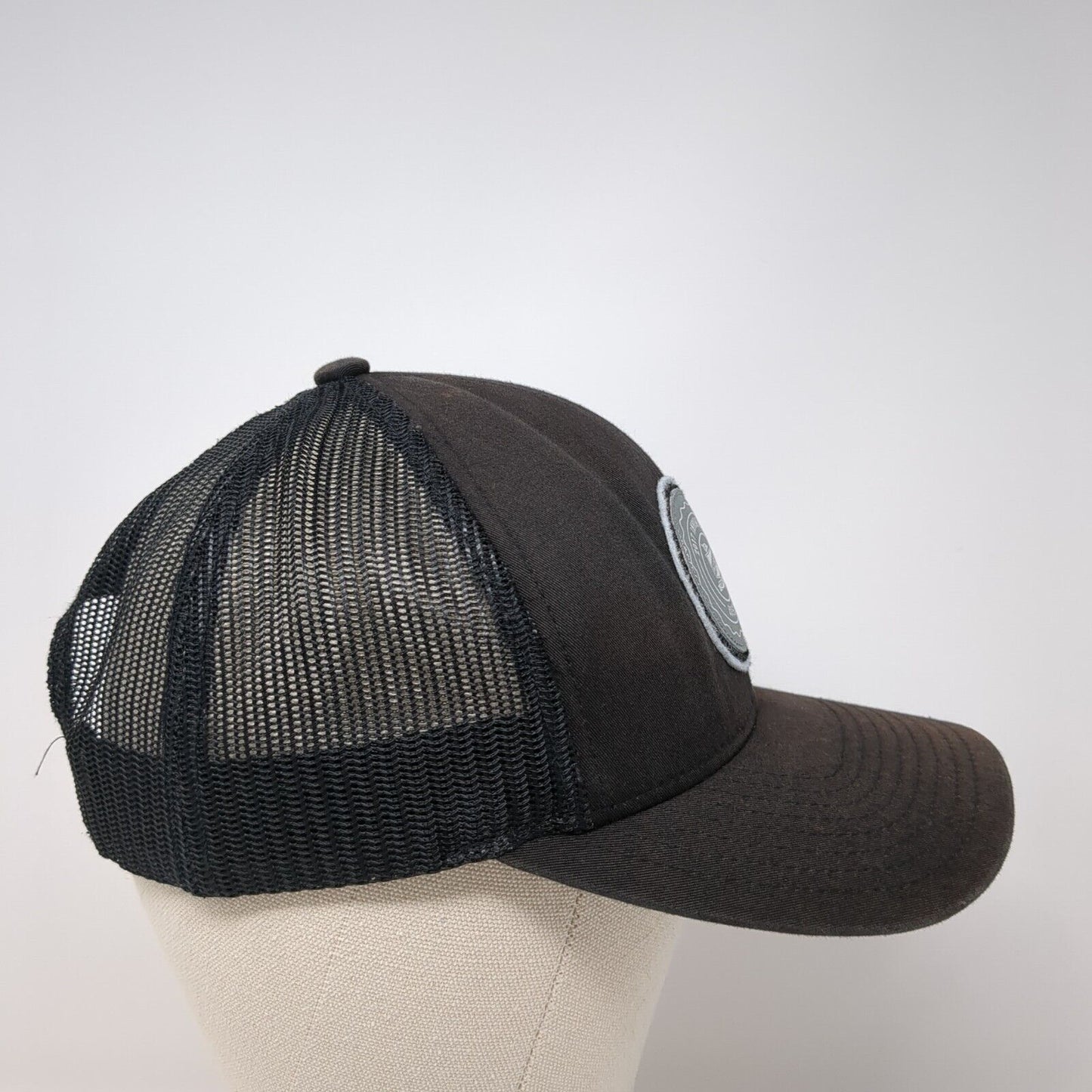 2007 Invitational Boise ID Hillcrest Snapback Hat Black OS Adjustable Mesh Back