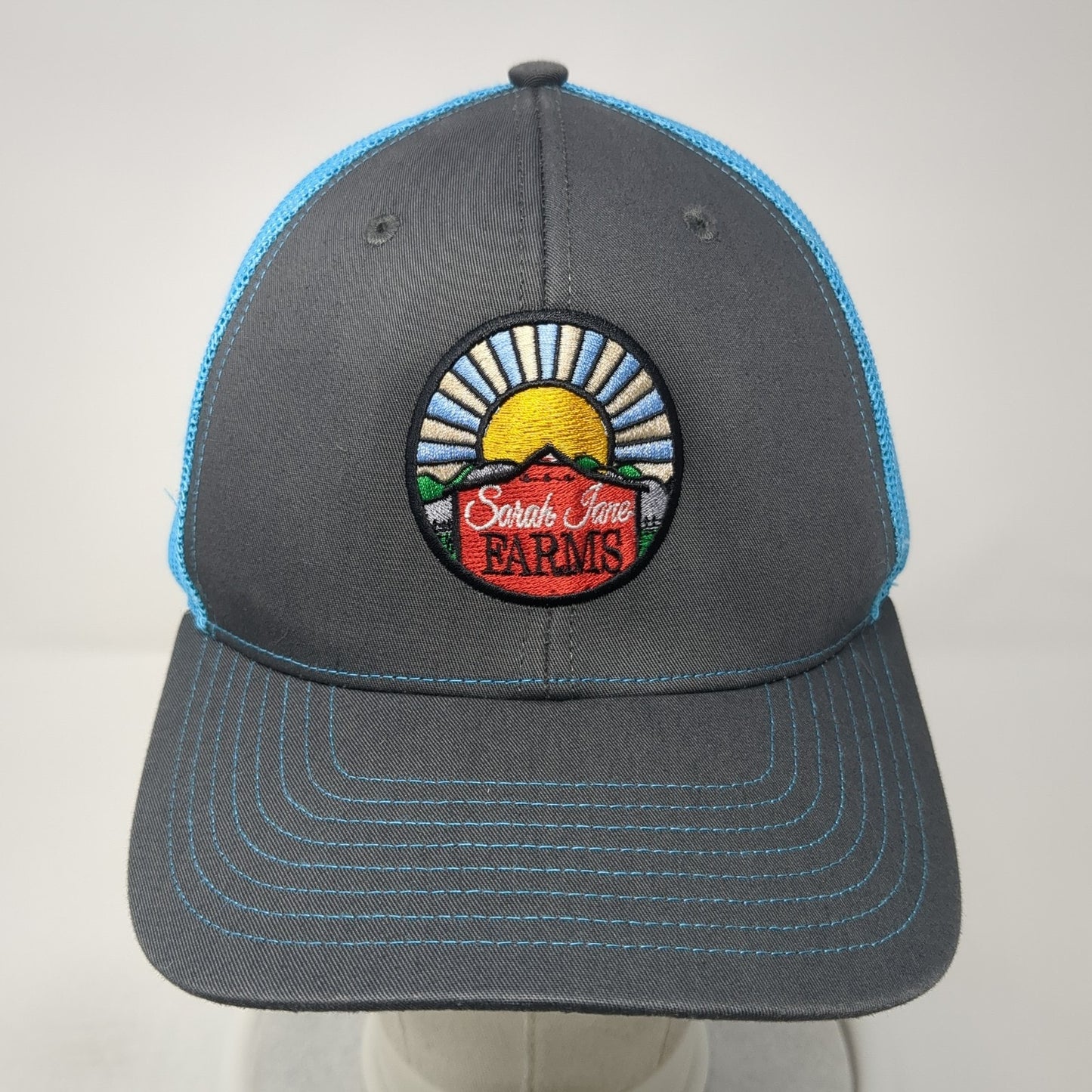 Sarah Jane Farms Trucker Hat Multicolor One Size Adjustable Mesh Back Richardson