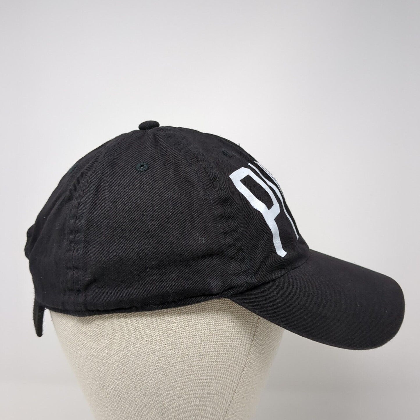 PINK Victoria's Secret Slideback Hat Black One Size Adjustable 6 Panel