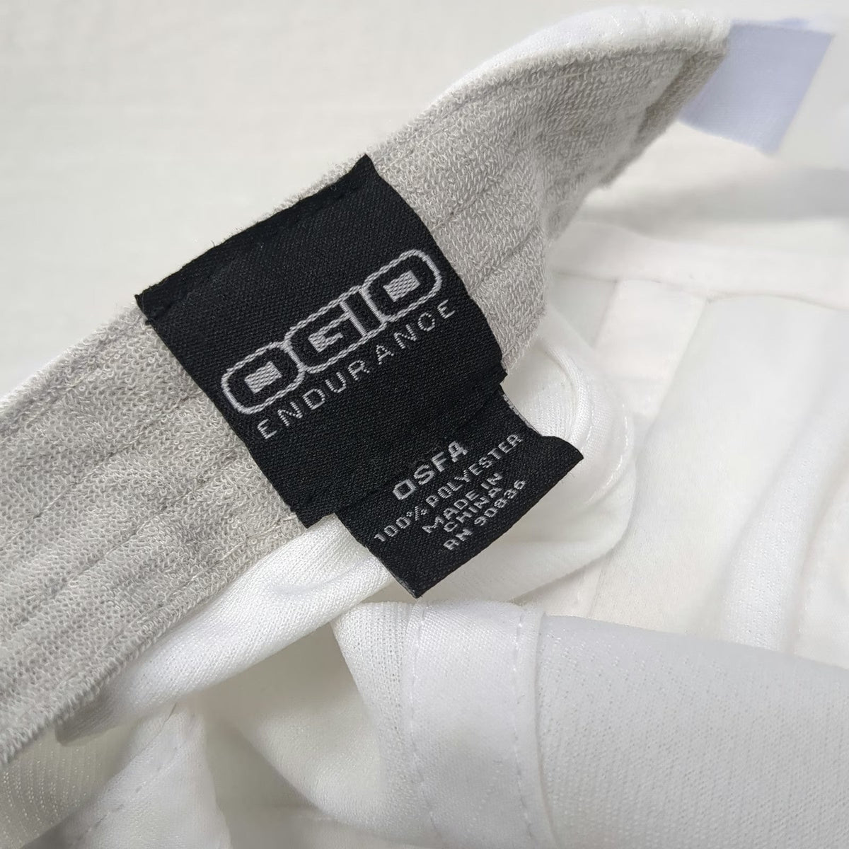 Ogio 5 Panel Hat White One Size Truist Bank Logo Polyester Performance Slideback