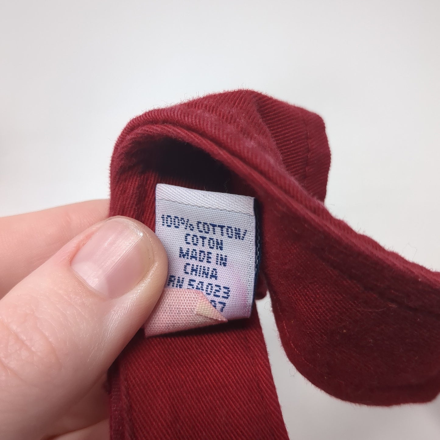 Old Navy 28 Strapback Visor Hat Red One Size Embroidered Adjustable