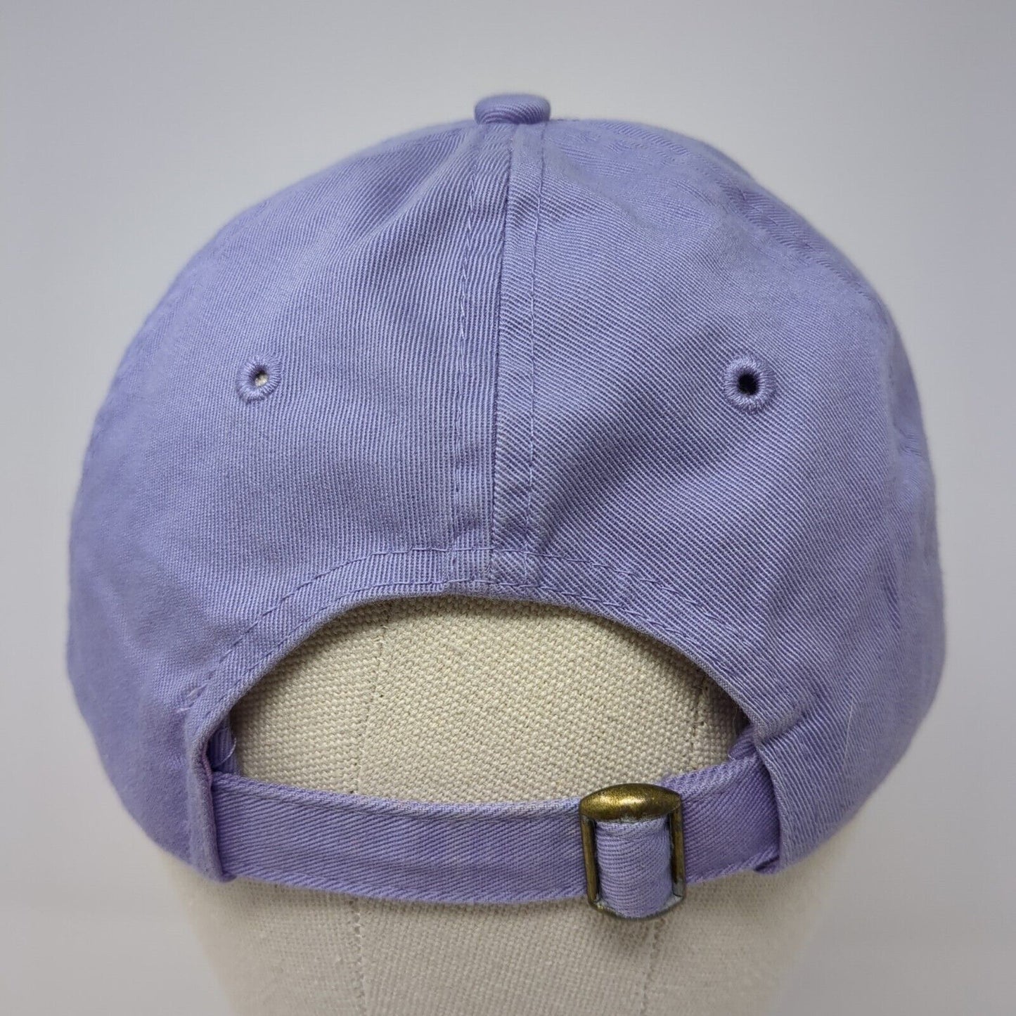 Gulf Shores AL Slideback Hat Purple One Size Adjustable Embroidered 6 Panel