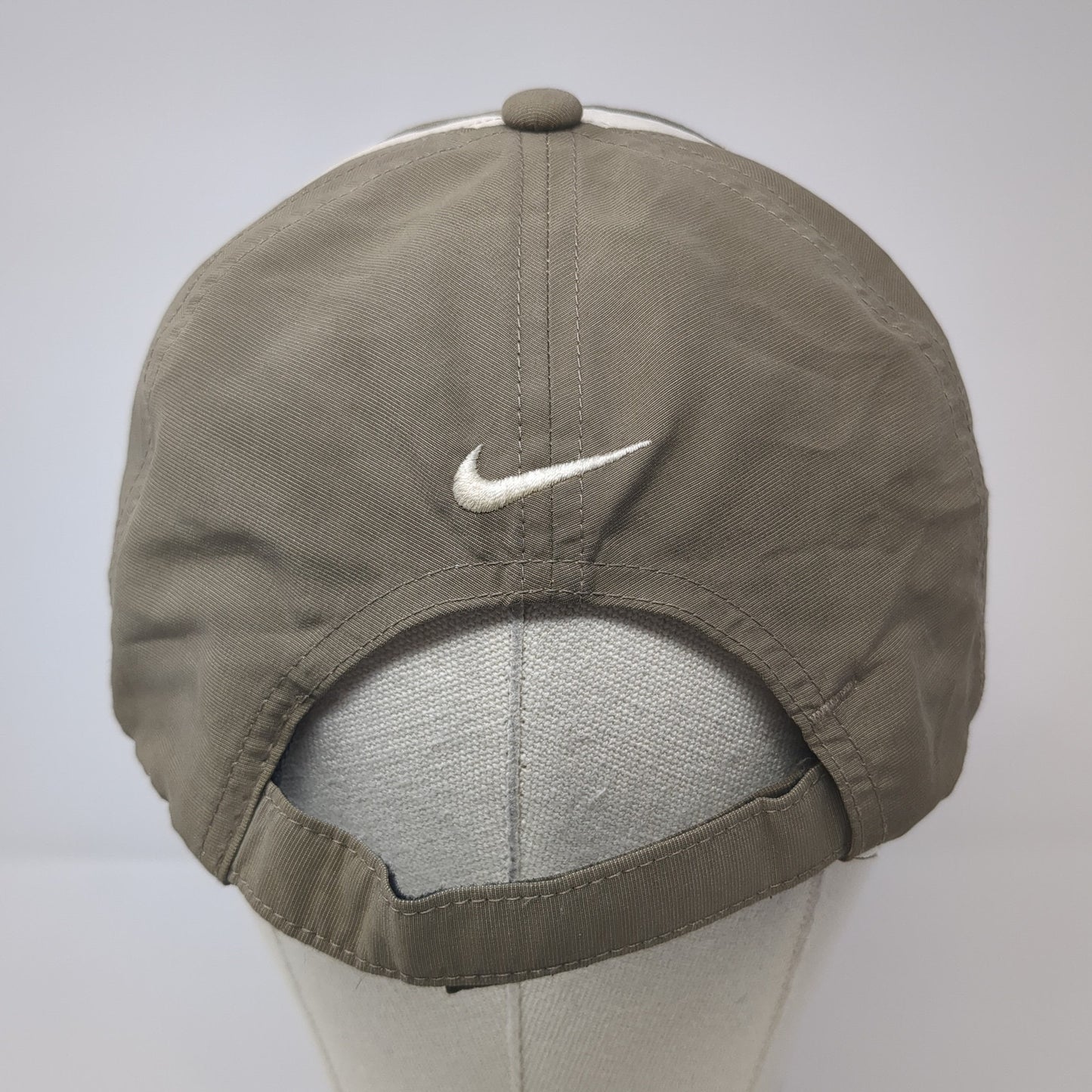 RitePack Strapback Hat Brown One Size Adjustable Nike Golf Embroidered