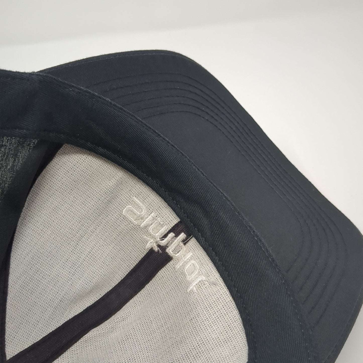 Simplot Snapback Hat Black One Size Adjustable Embroidered Solid 6 Panel