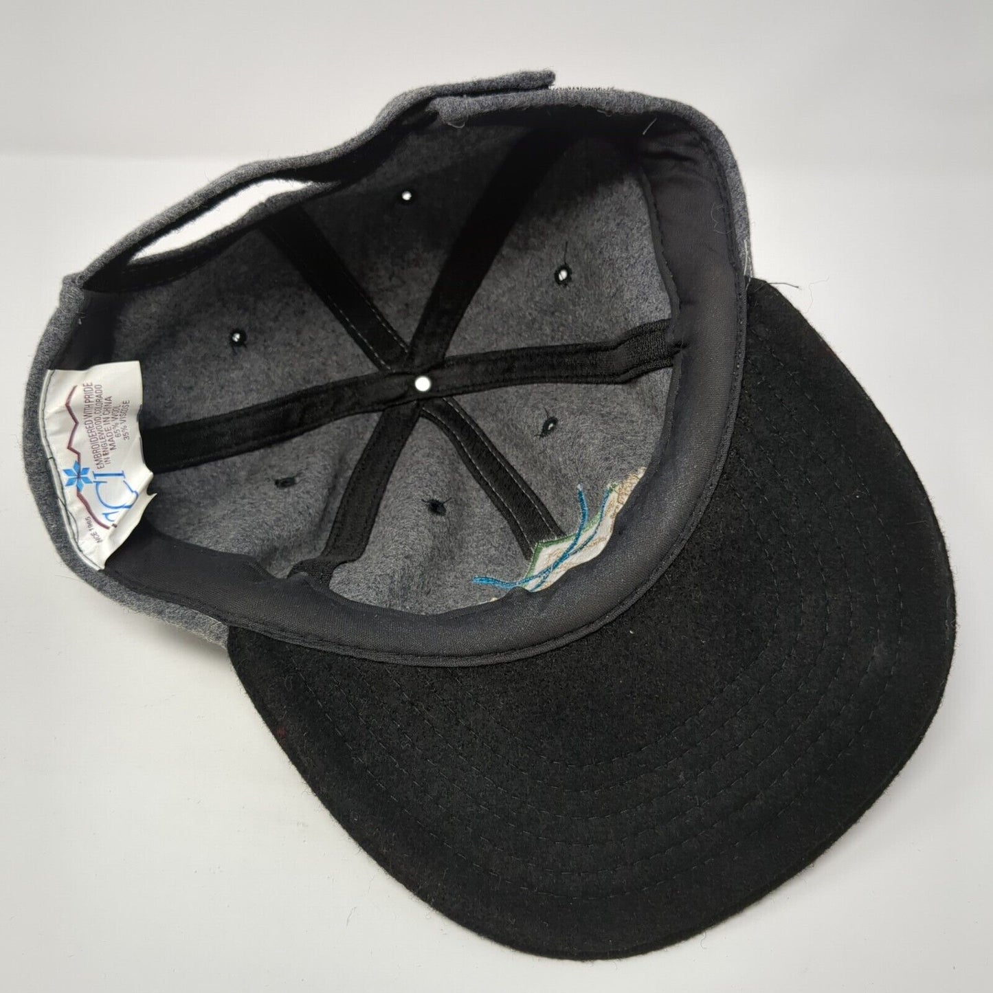 Anthony Lakes Strapback Hat Gray One Size Adjustable Embroidered 6 Panel CSI