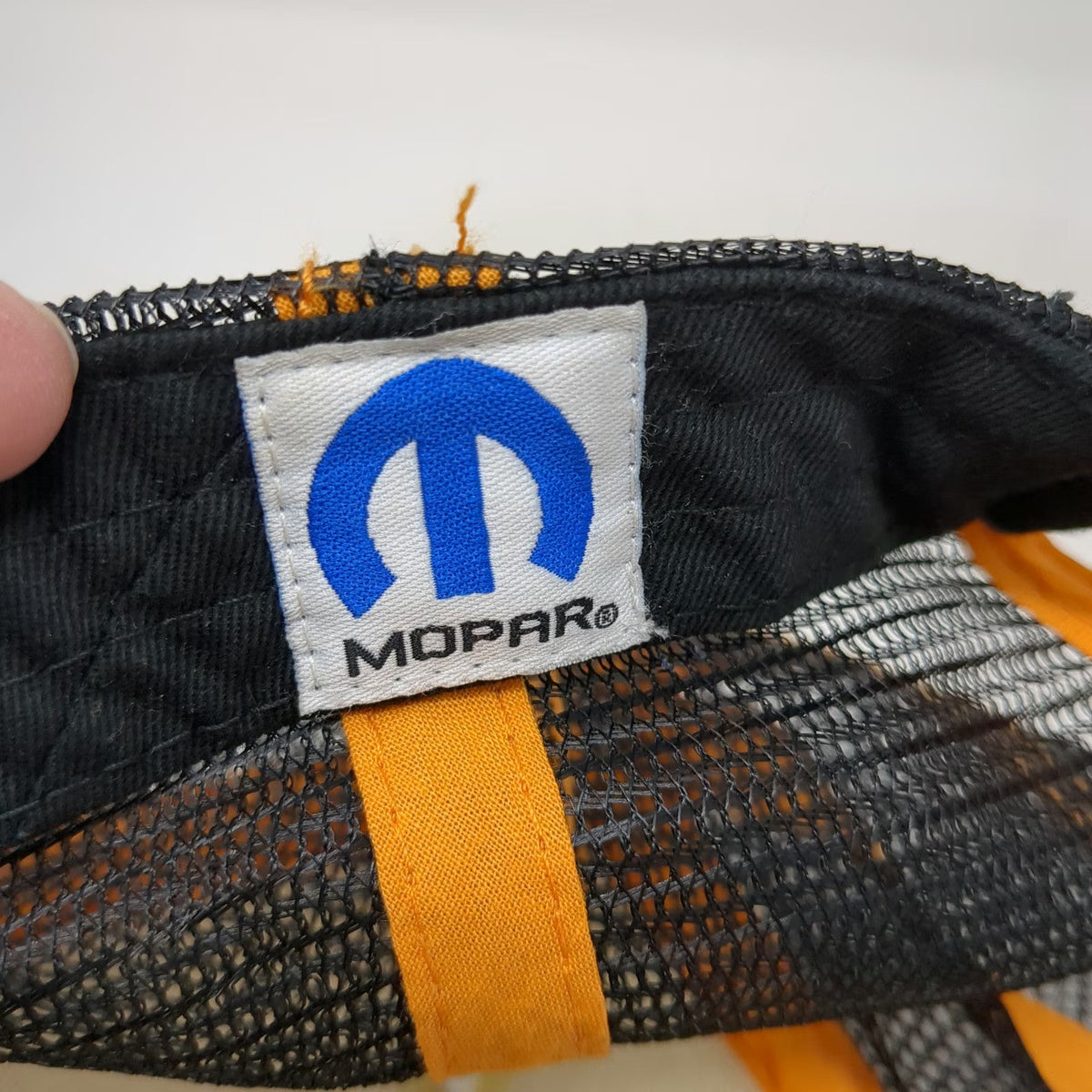 H3 Headwear Hemi Powered Mopar Trucker Hat Black One Size Mesh Back Stitching