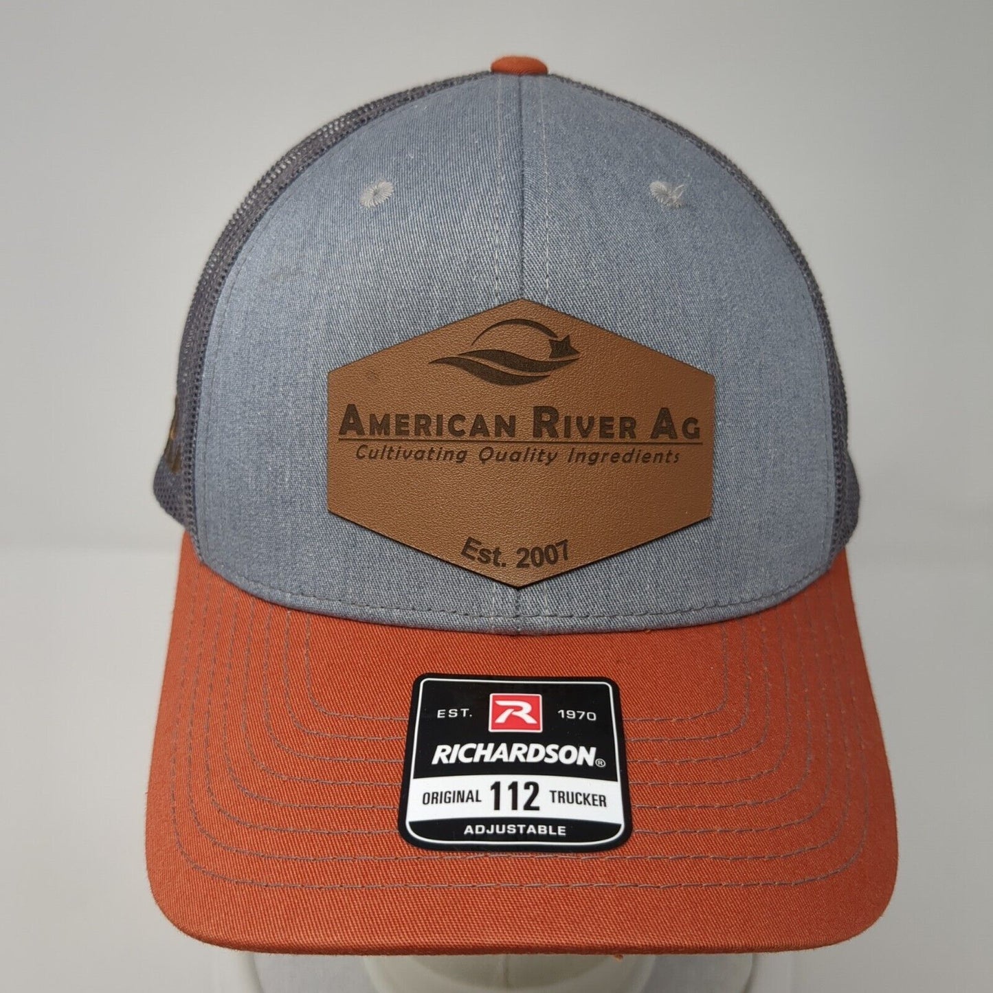 American River AG Est 2007 Snapback Trucker Hat Multi OS Mesh Back Richardson