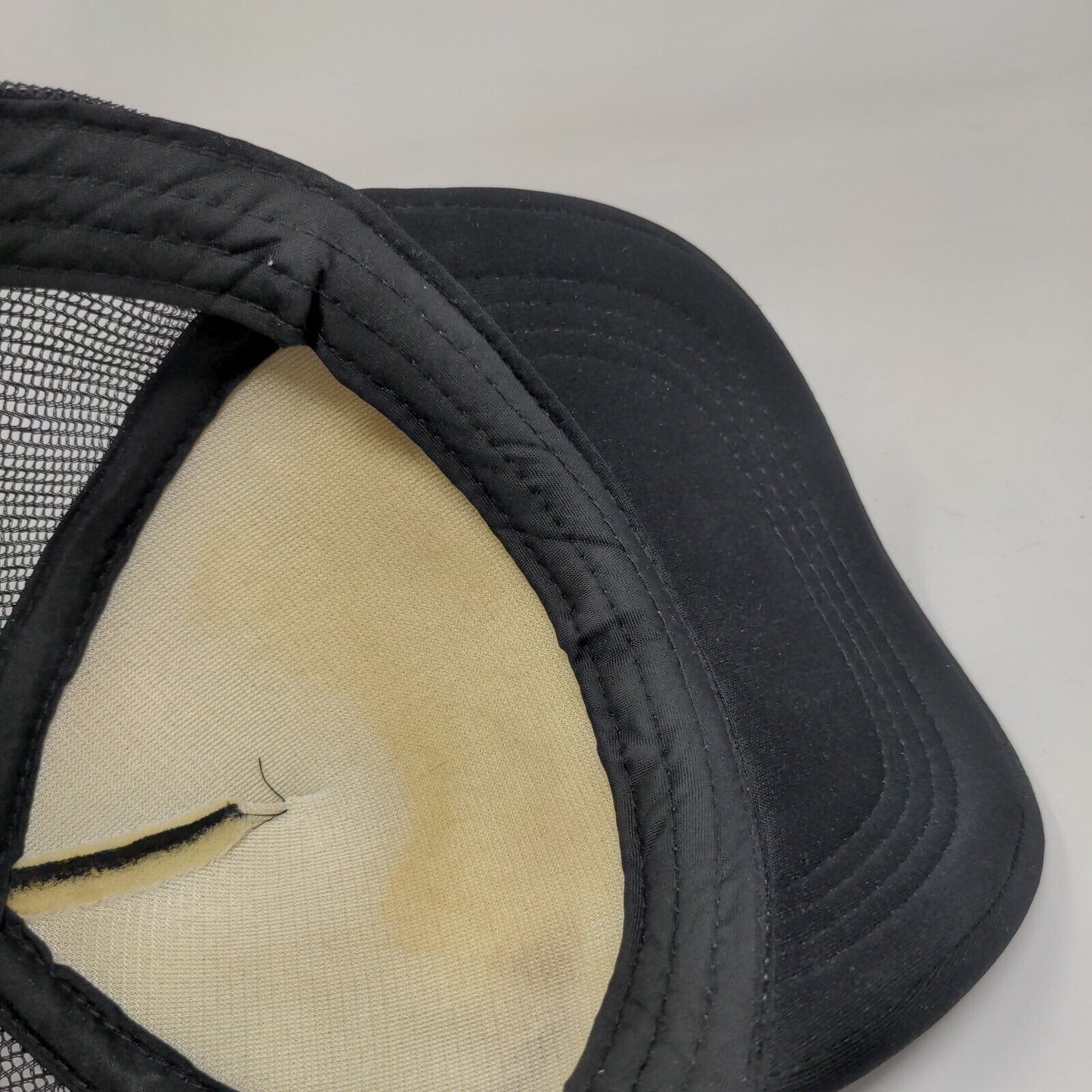 Smittybilt Snapback Trucker Hat Black One Size Adjustable Breathable Mesh Back
