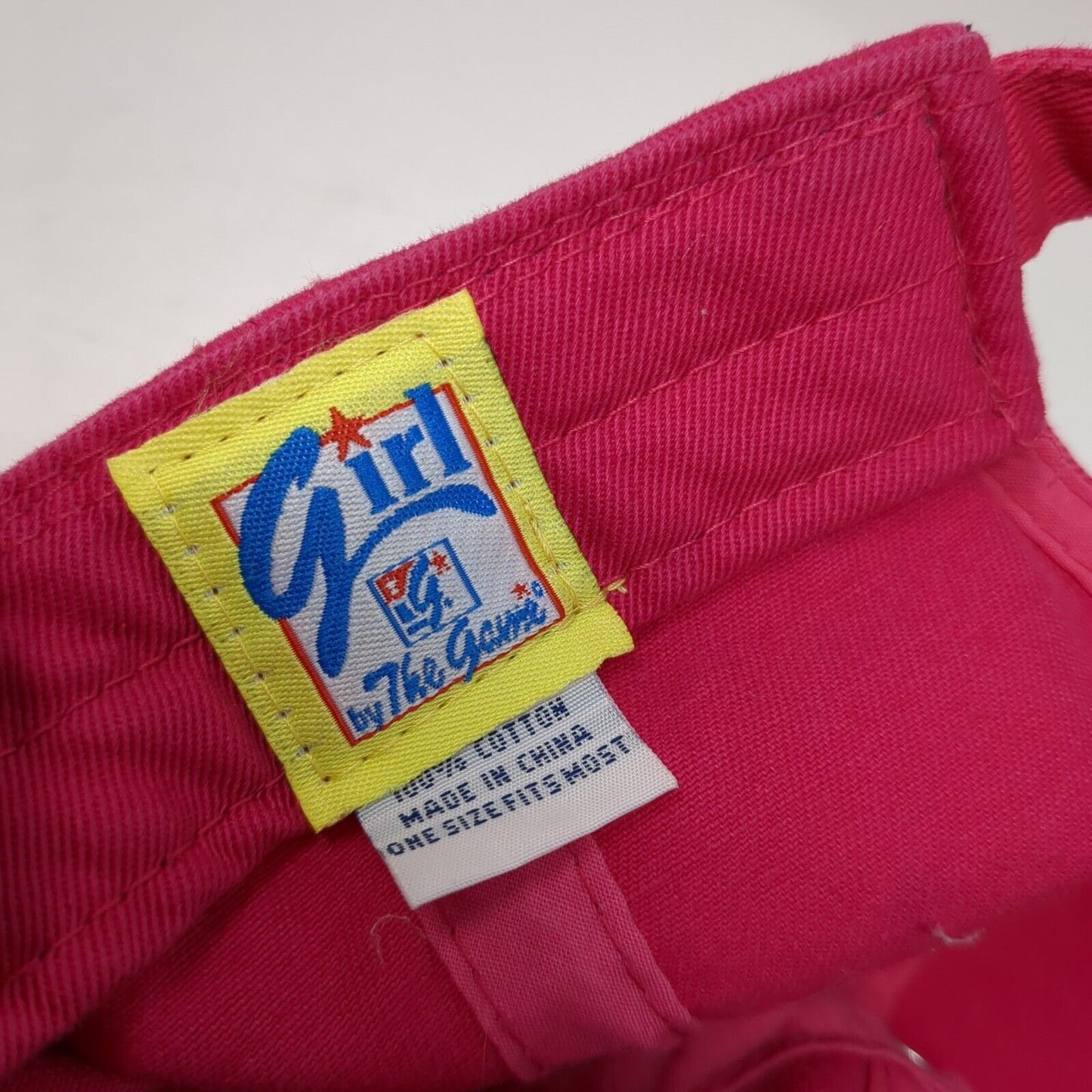 Lake Bracken Country Club Slideback Hat Pink OS Adjustable Girl by The Game