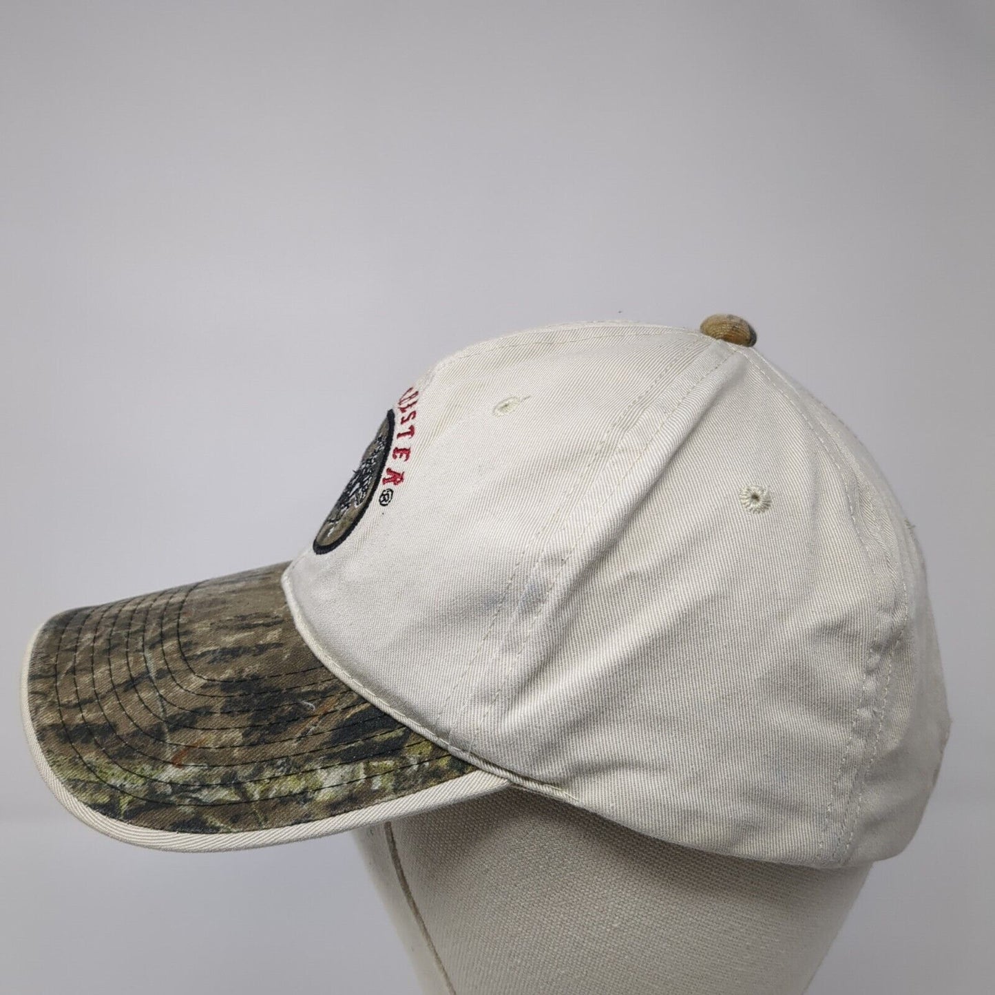 Winchester Slideback Hat Tan One Size Adjustable Embroidered Camo Trim