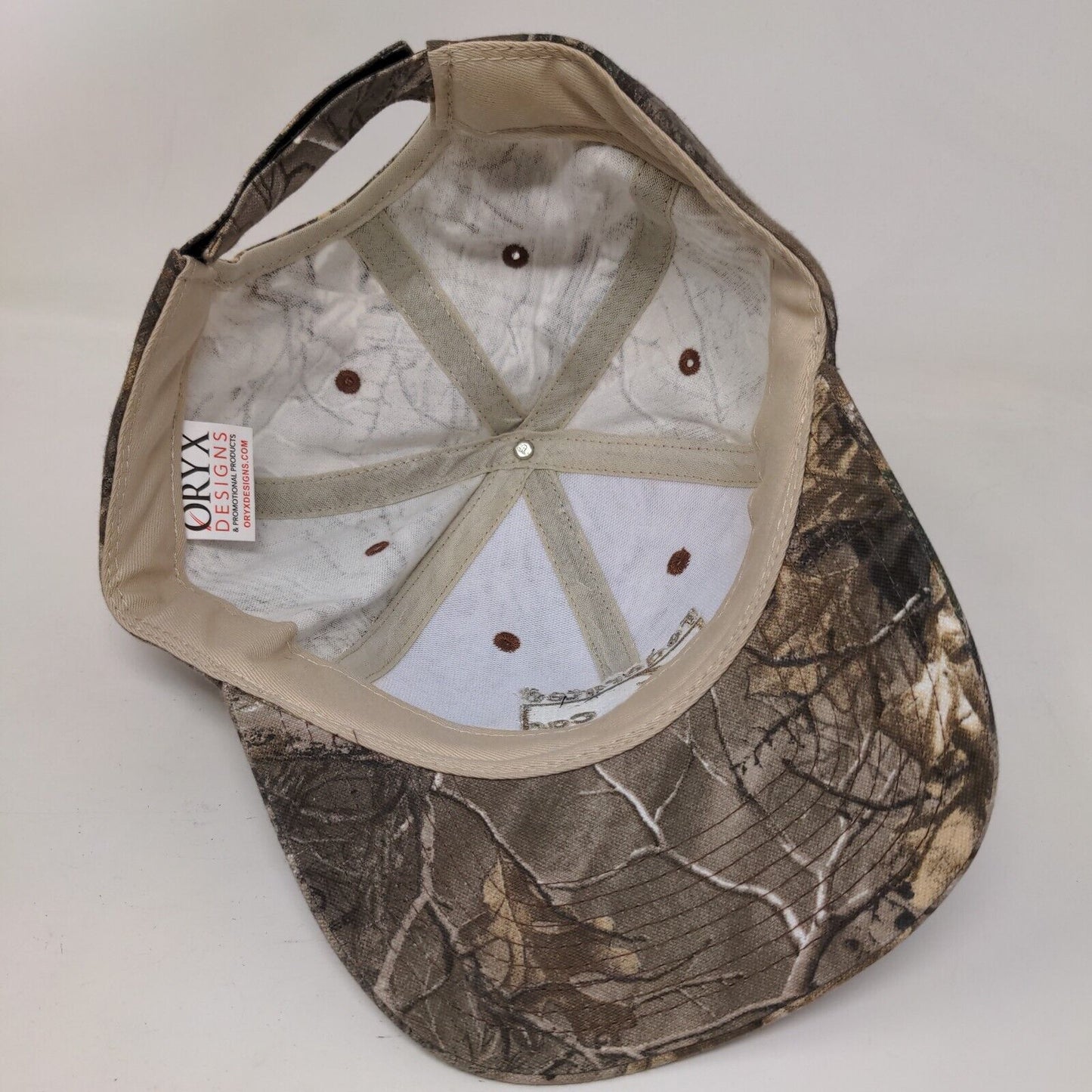 Federated Car Care Strapback Hat Camo One Size Adjustable Embroidered